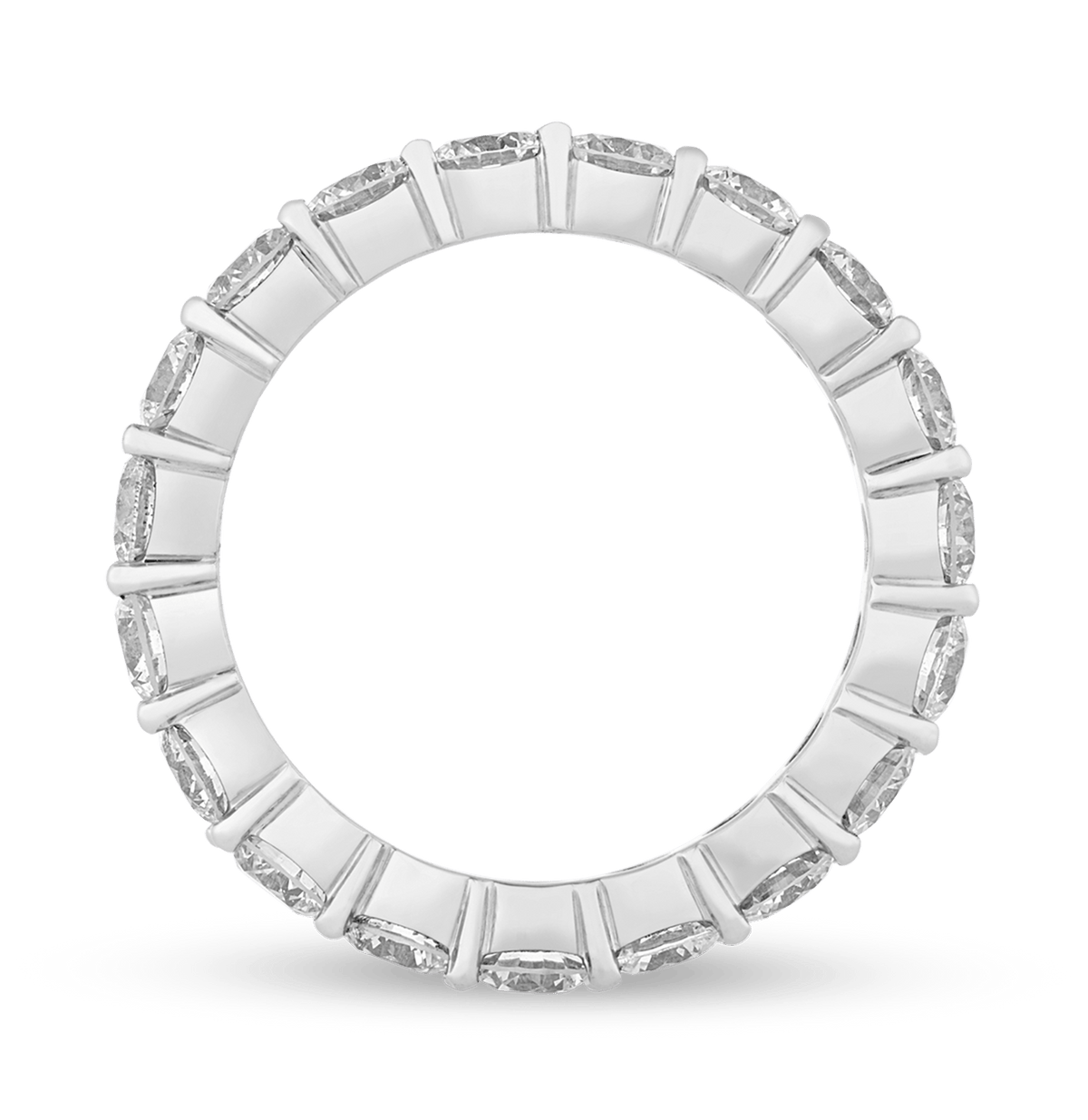 Endless Diamond Eternity Ring, 2.05 Carats