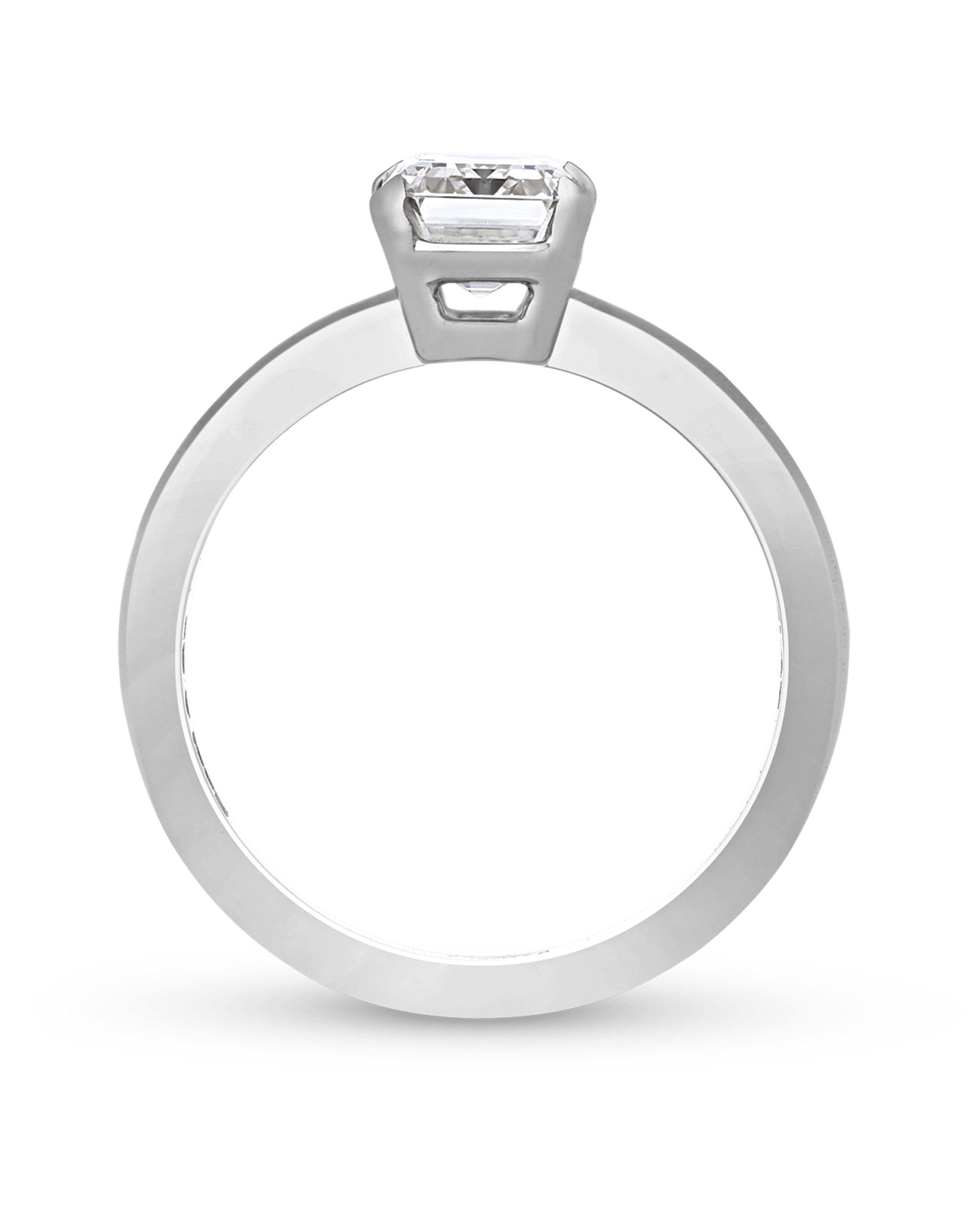 Emerald Cut Diamond Ring, 1.54 carats