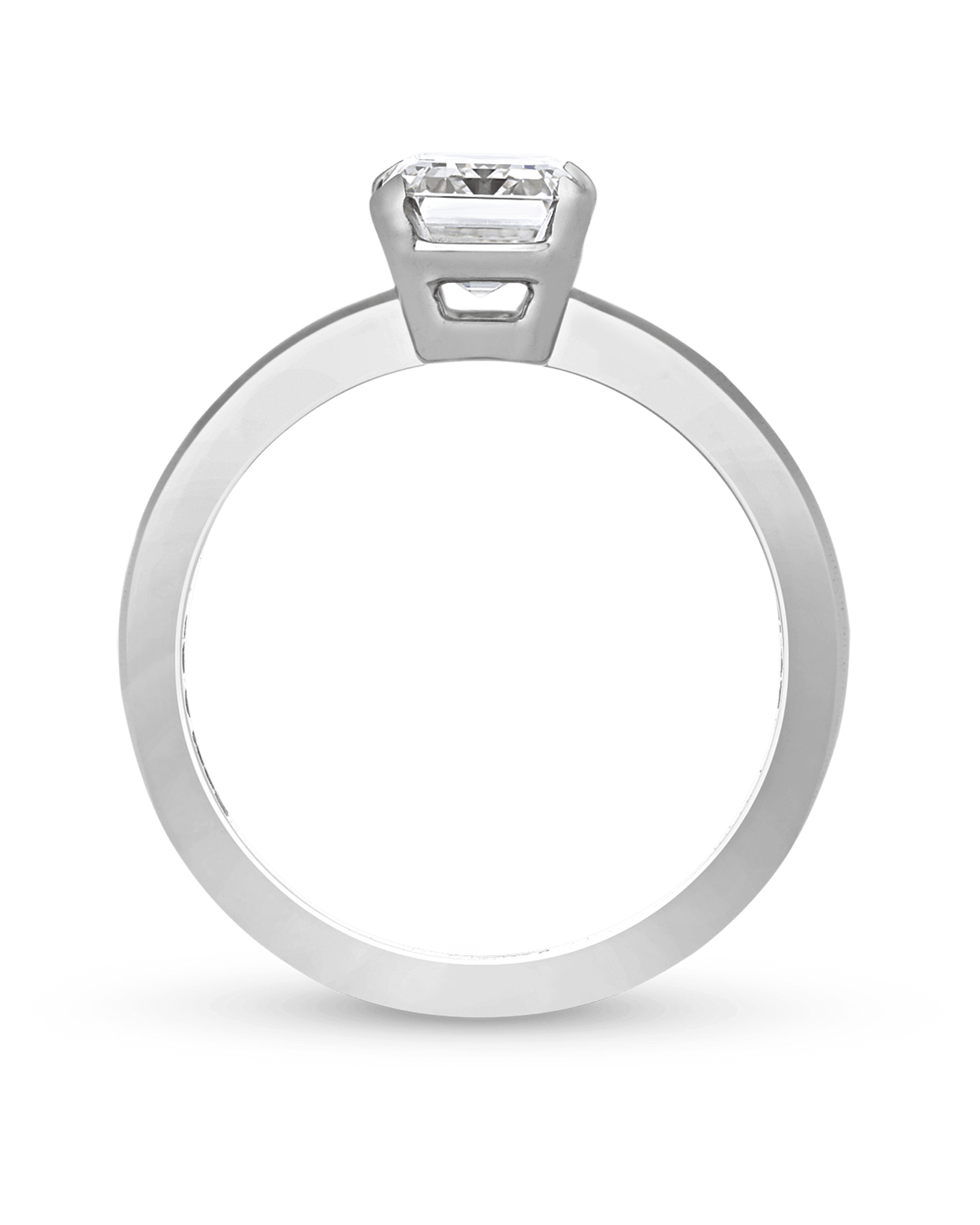 Emerald Cut Diamond Ring, 1.54 carats