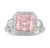 Golconda Fancy Light Pink Diamond Ring, 3.09 Carats