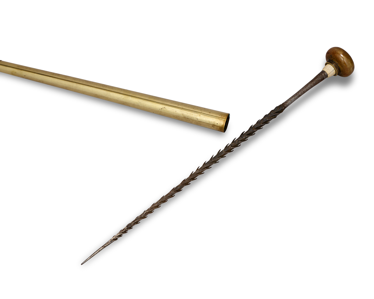 Brass Dagger Cane