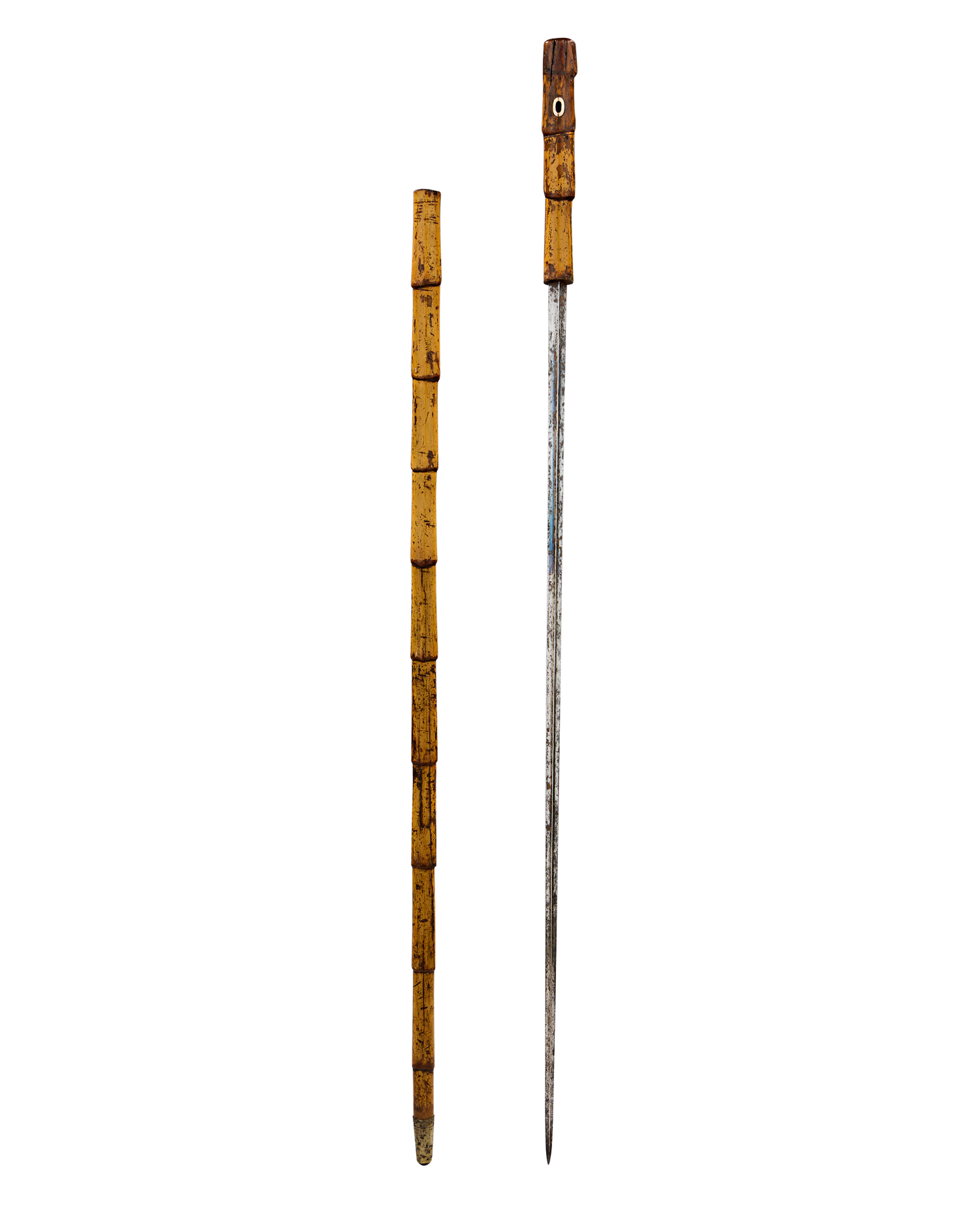 English Bamboo Sword Cane