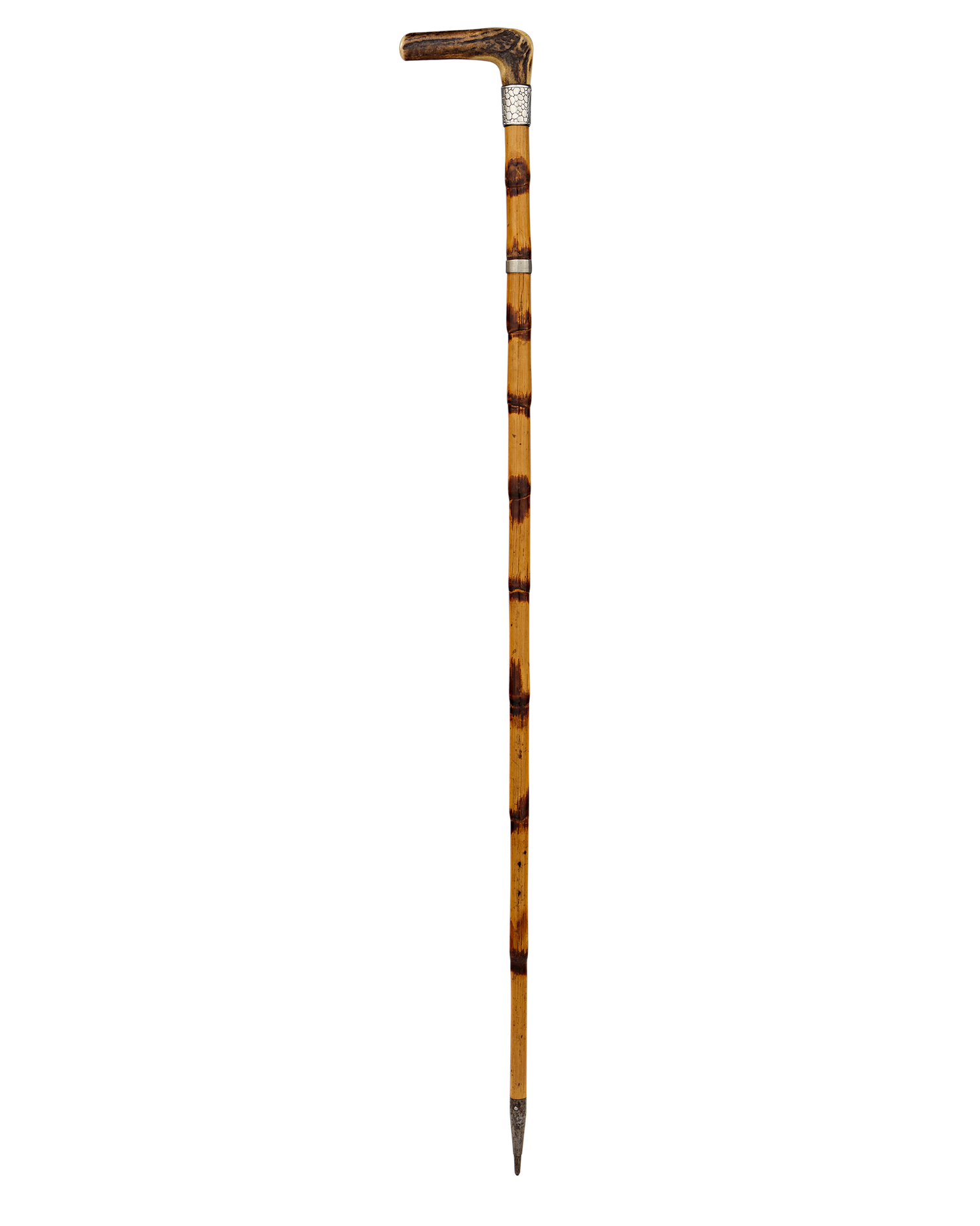 Bamboo and Silver Sword Cane