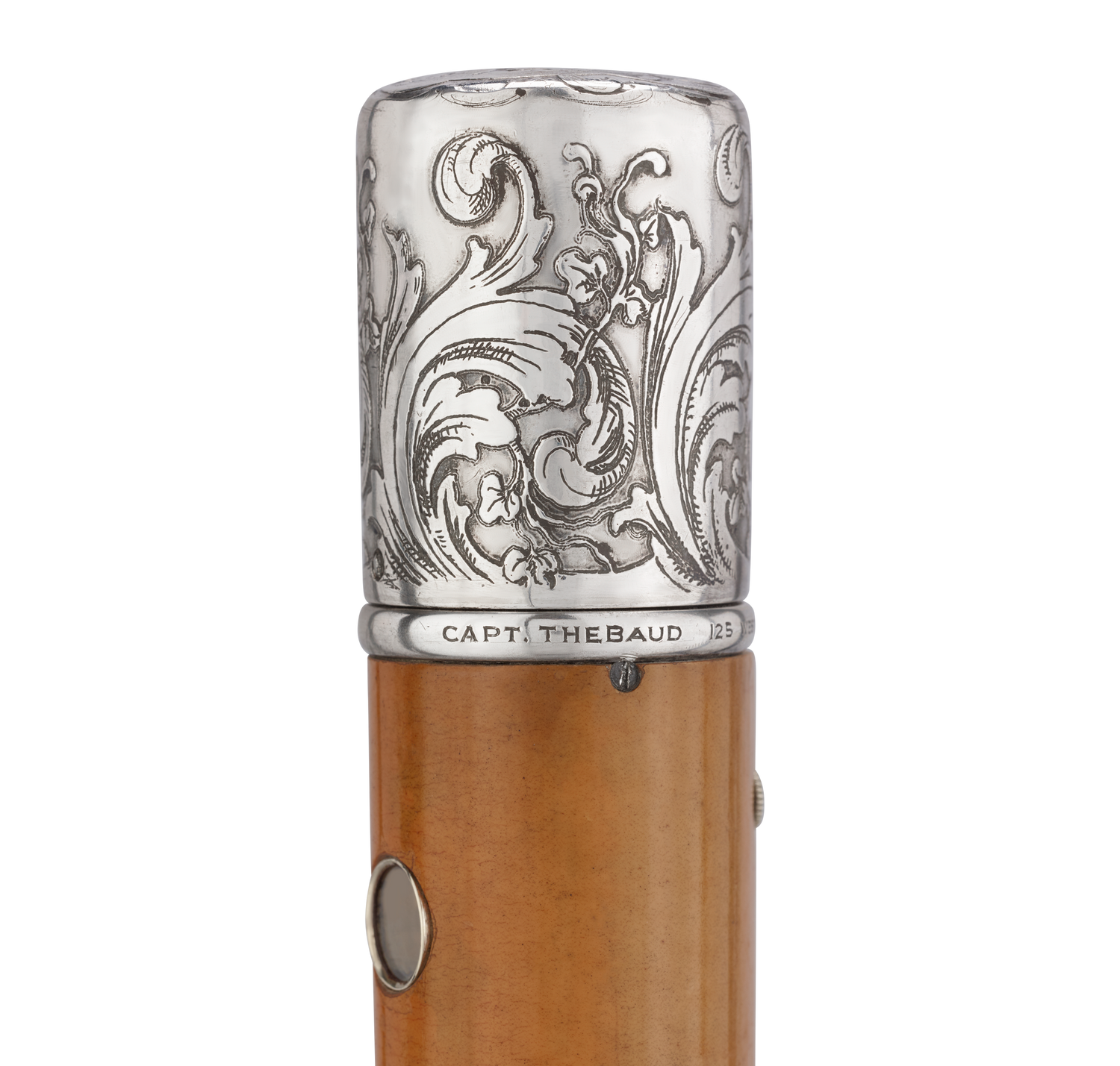 Holuska Watch Cane with Tiffany & Co. Handle