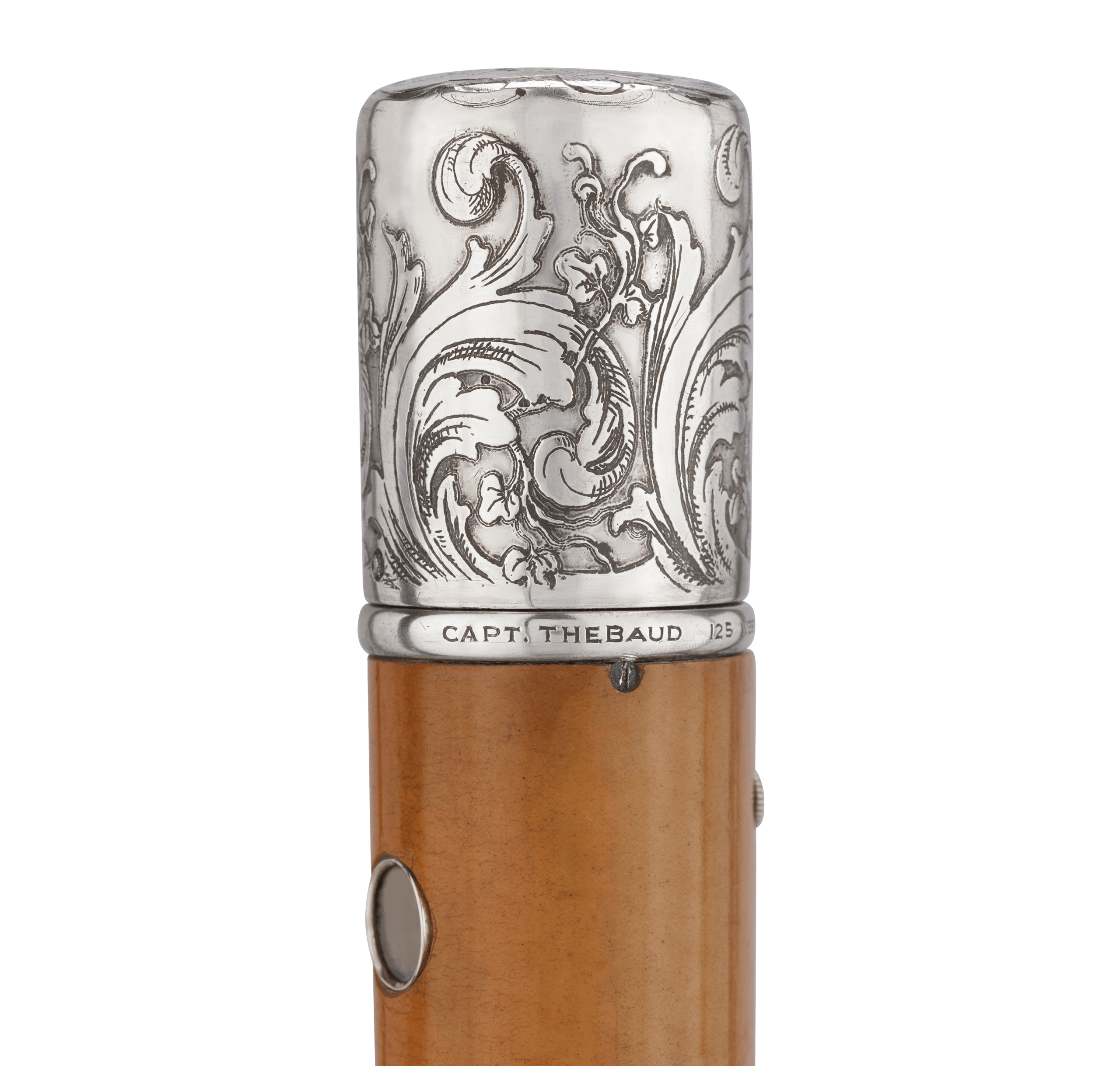 Holuska Watch Cane with Tiffany & Co. Handle