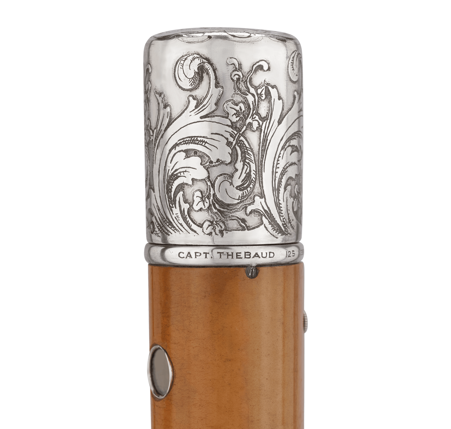 Holuska Watch Cane with Tiffany & Co. Handle