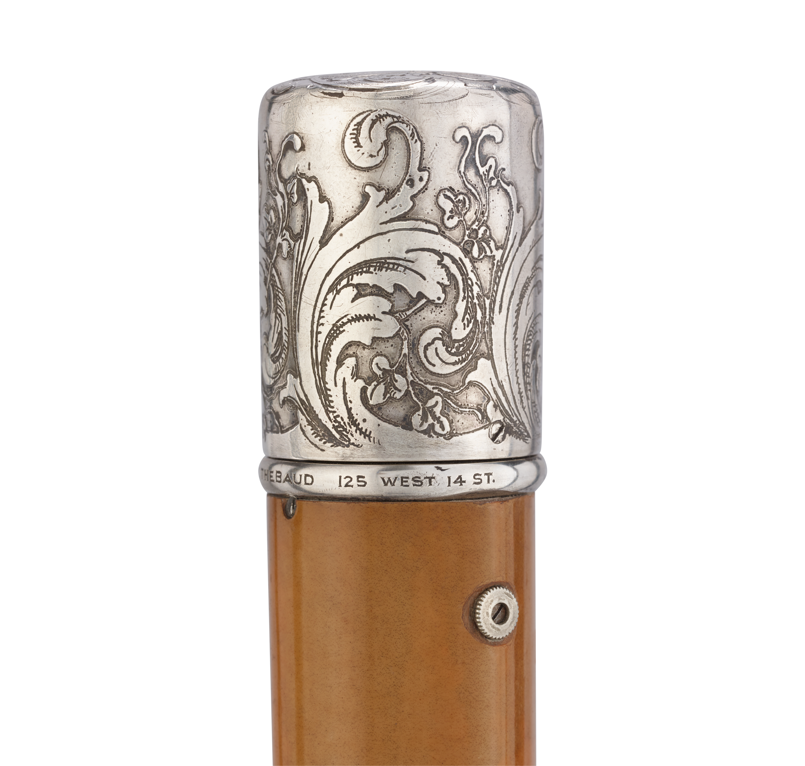 Holuska Watch Cane with Tiffany & Co. Handle