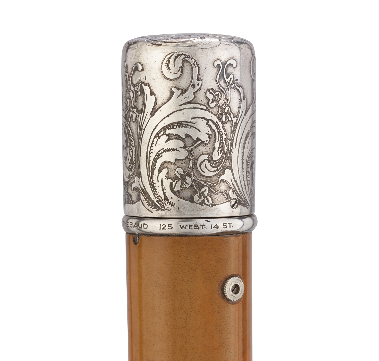 Holuska Watch Cane with Tiffany & Co. Handle