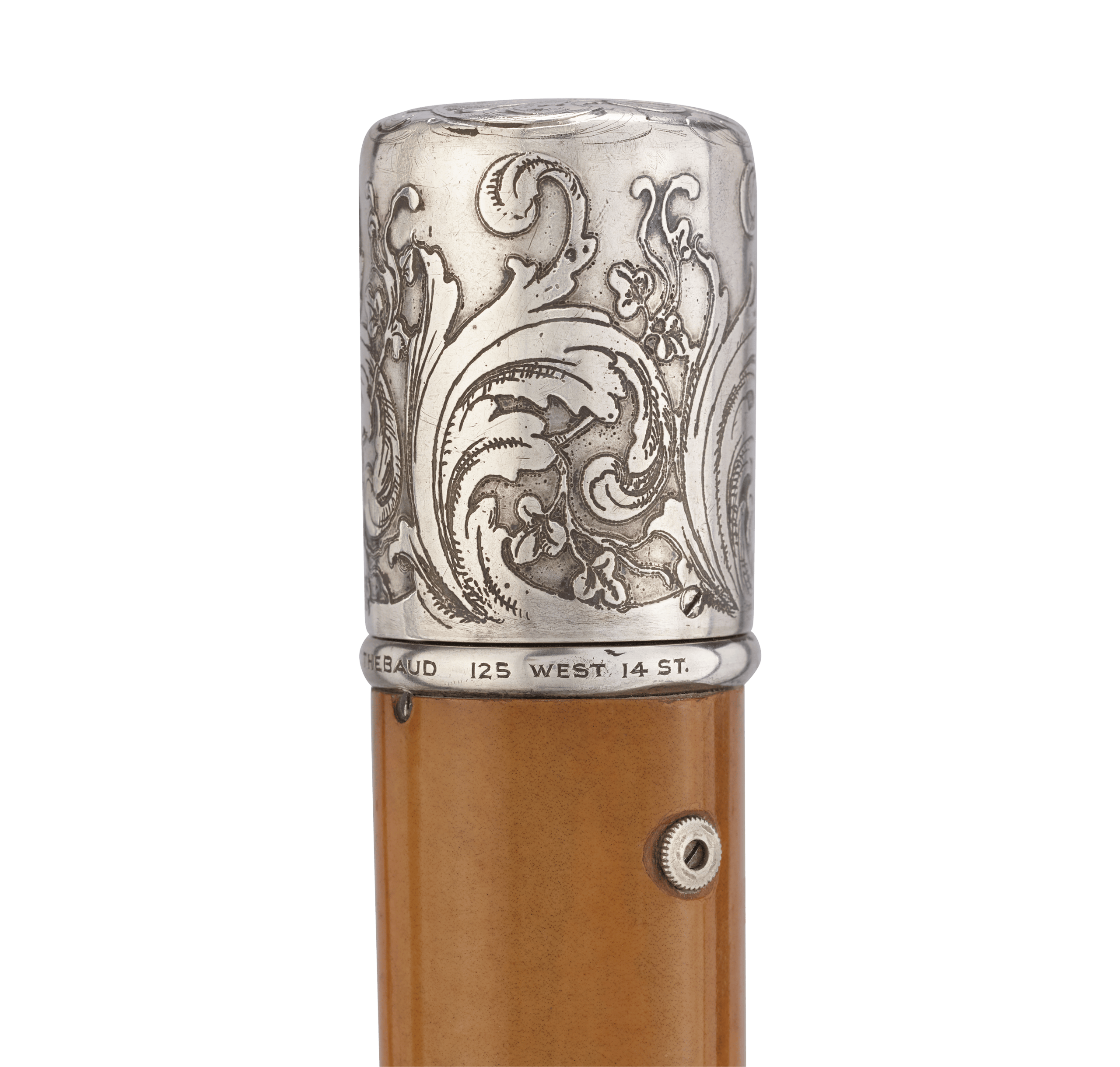 Holuska Watch Cane with Tiffany & Co. Handle