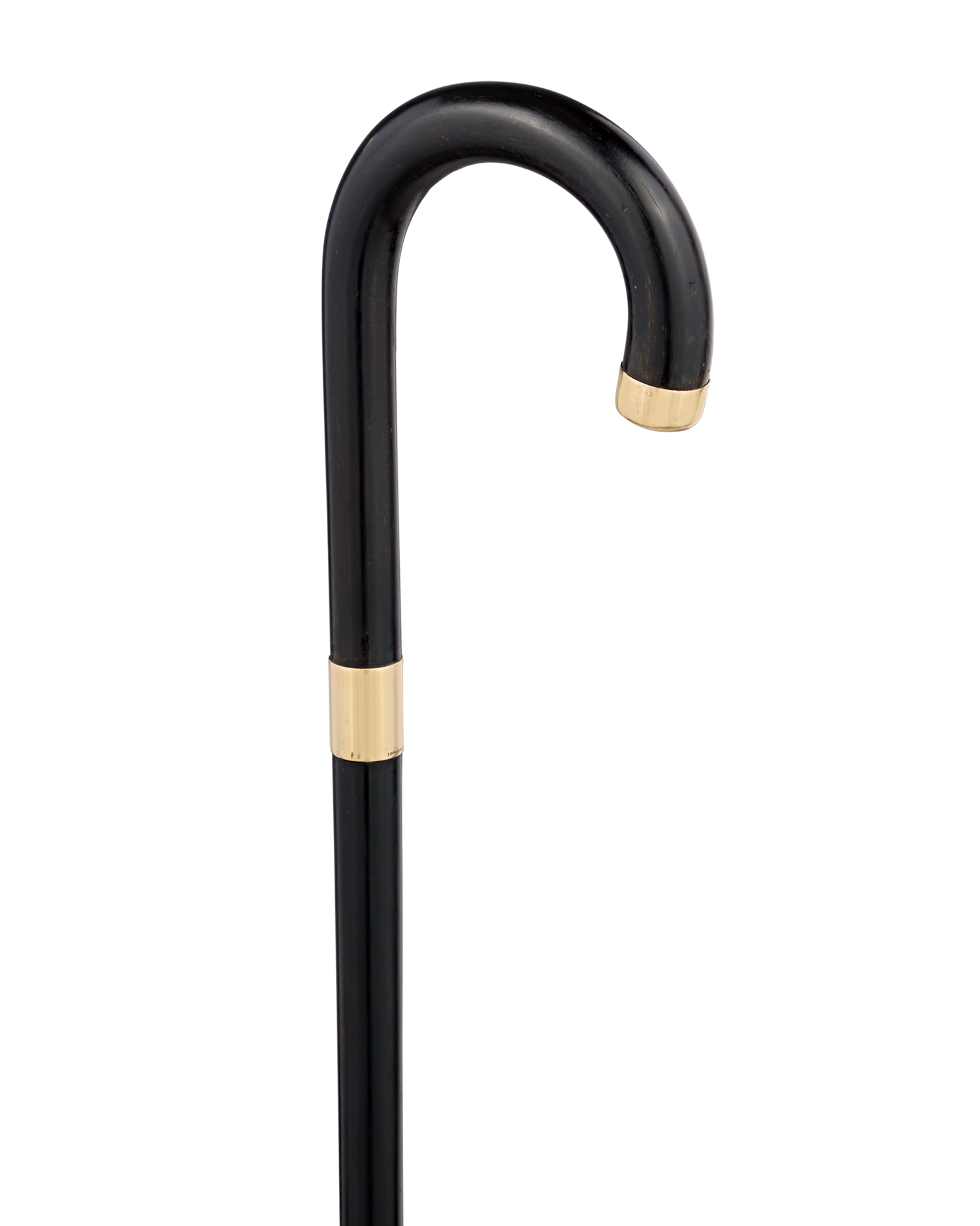 Tiffany & Co. Gold Crook Cane