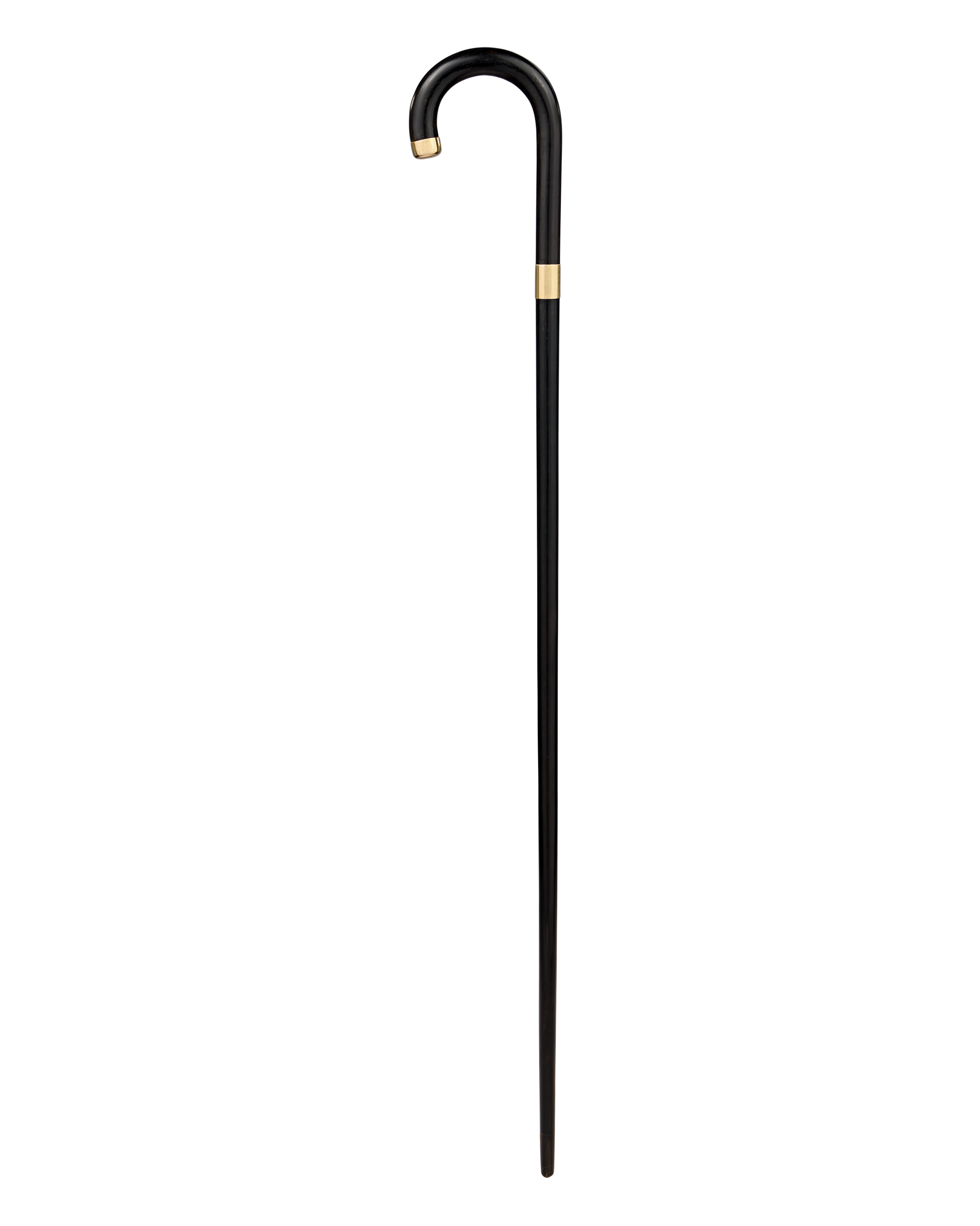 Tiffany & Co. Gold Crook Cane