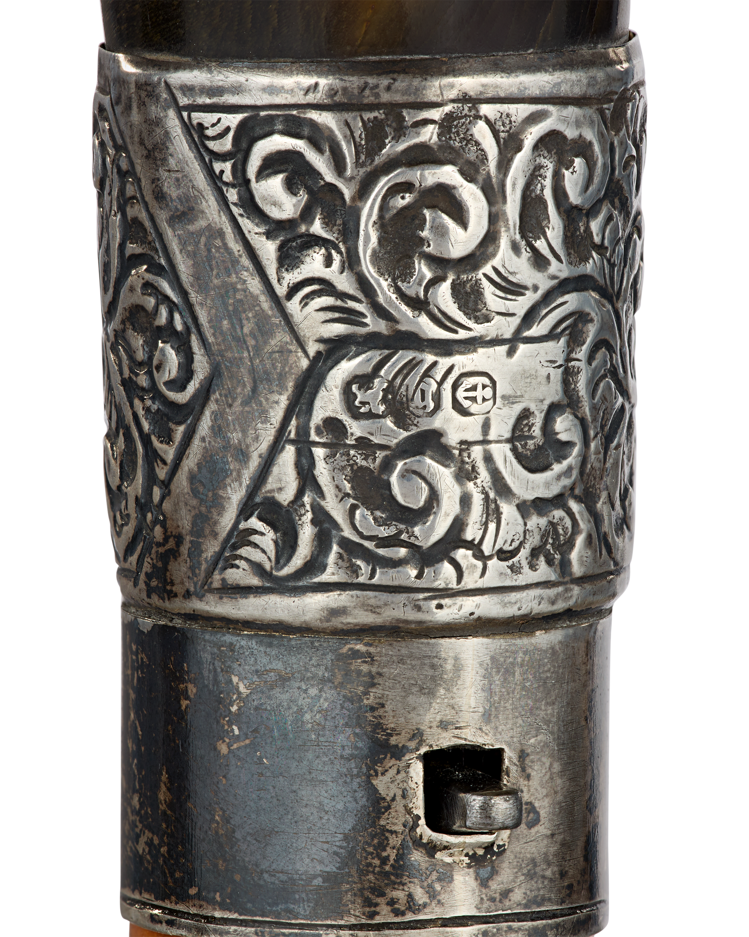 Pepperbox Pistol Cane