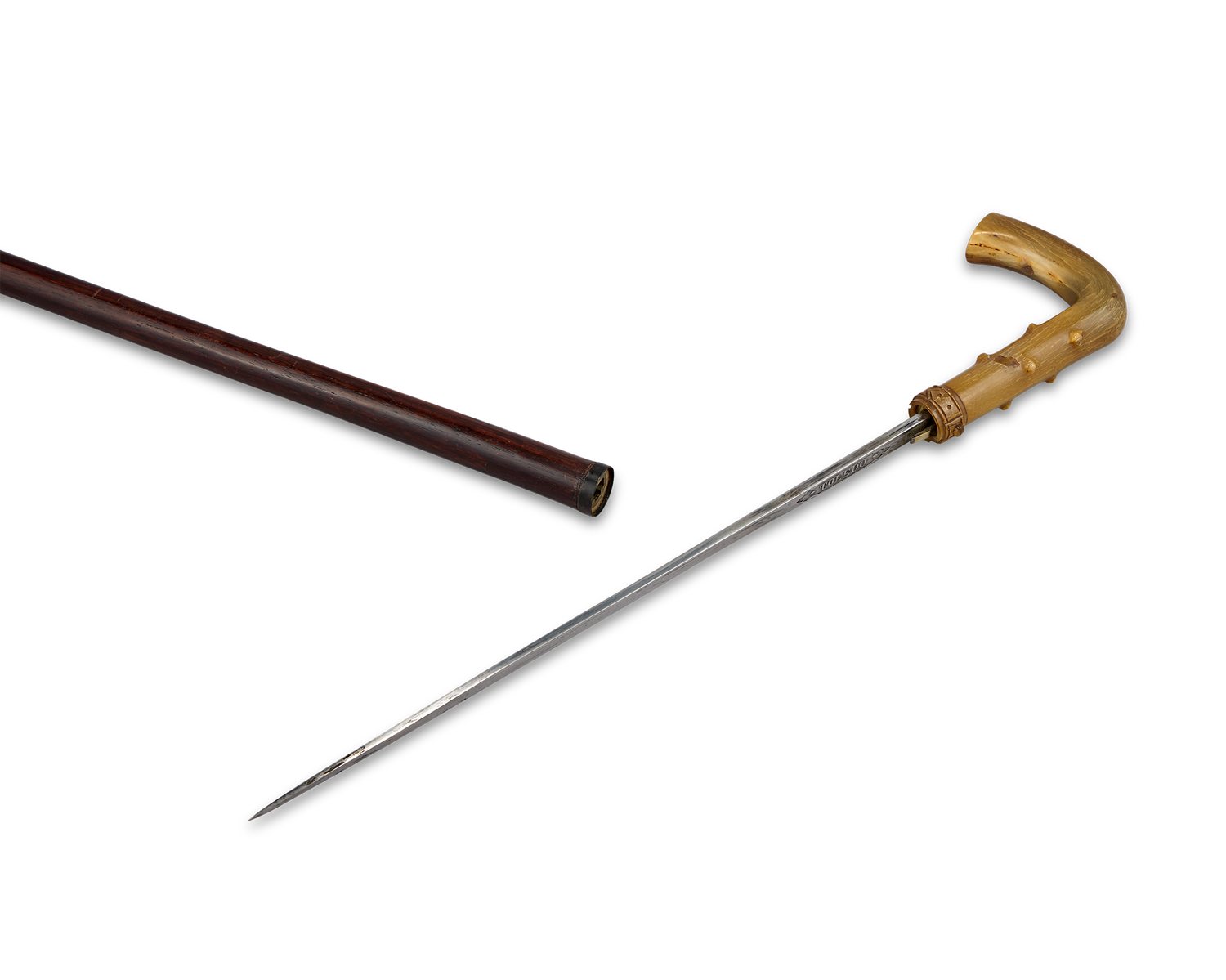 Horn Toledo Sword Cane