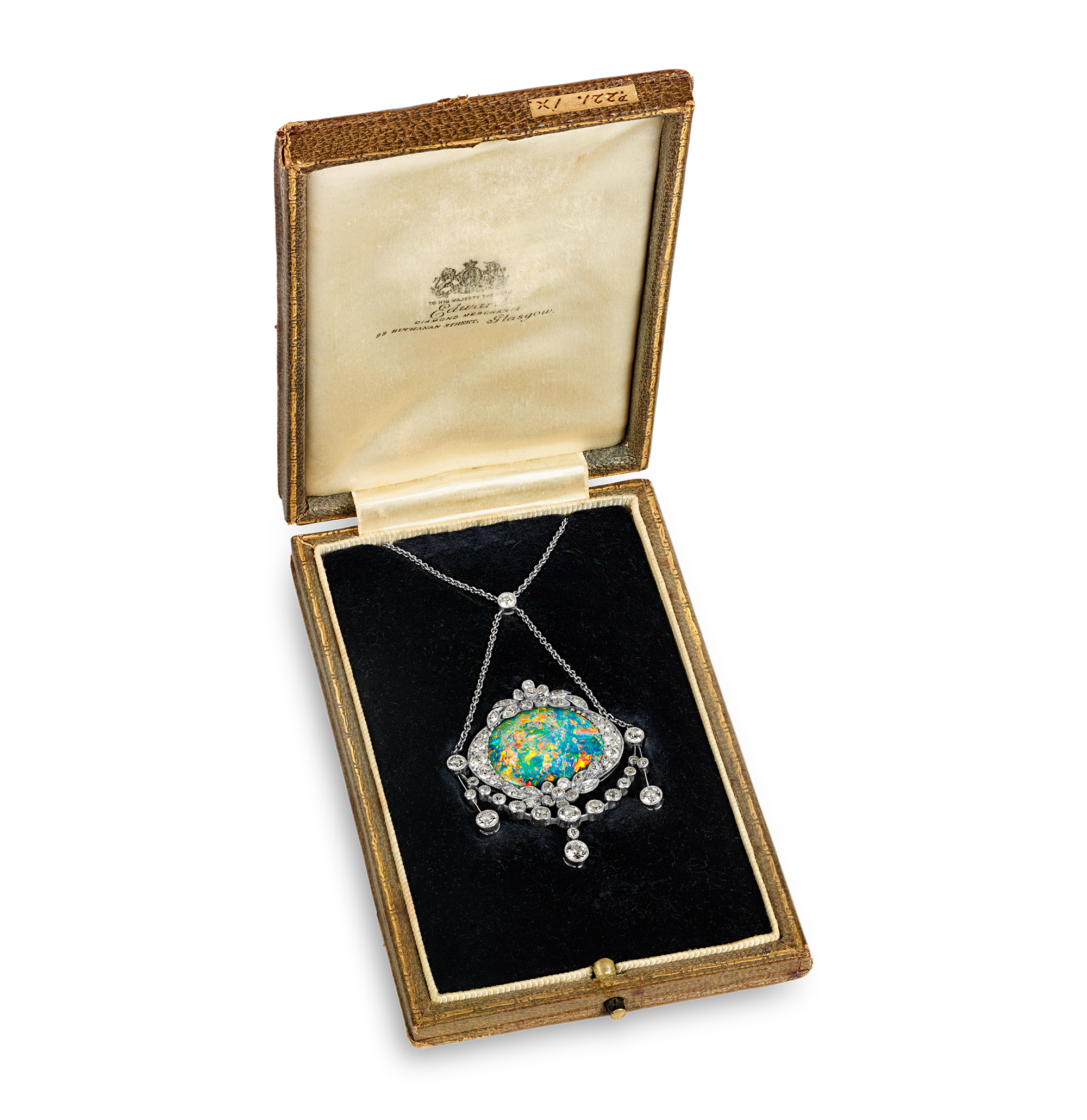 Elizabeth Taylor's Edwardian Opal Pendant, 7.35 carats