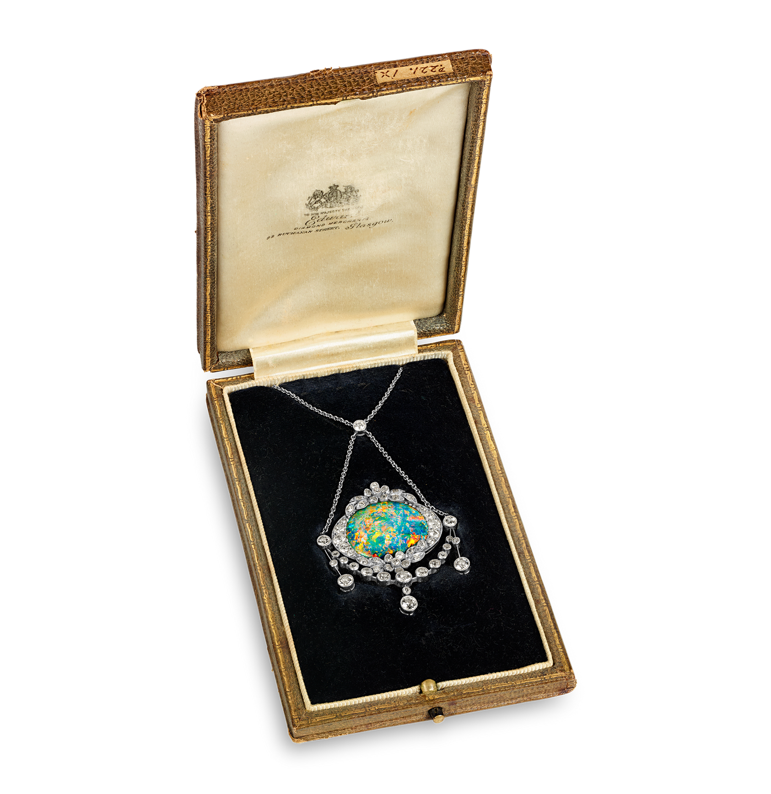 Elizabeth Taylor's Edwardian Opal Pendant, 7.35 carats