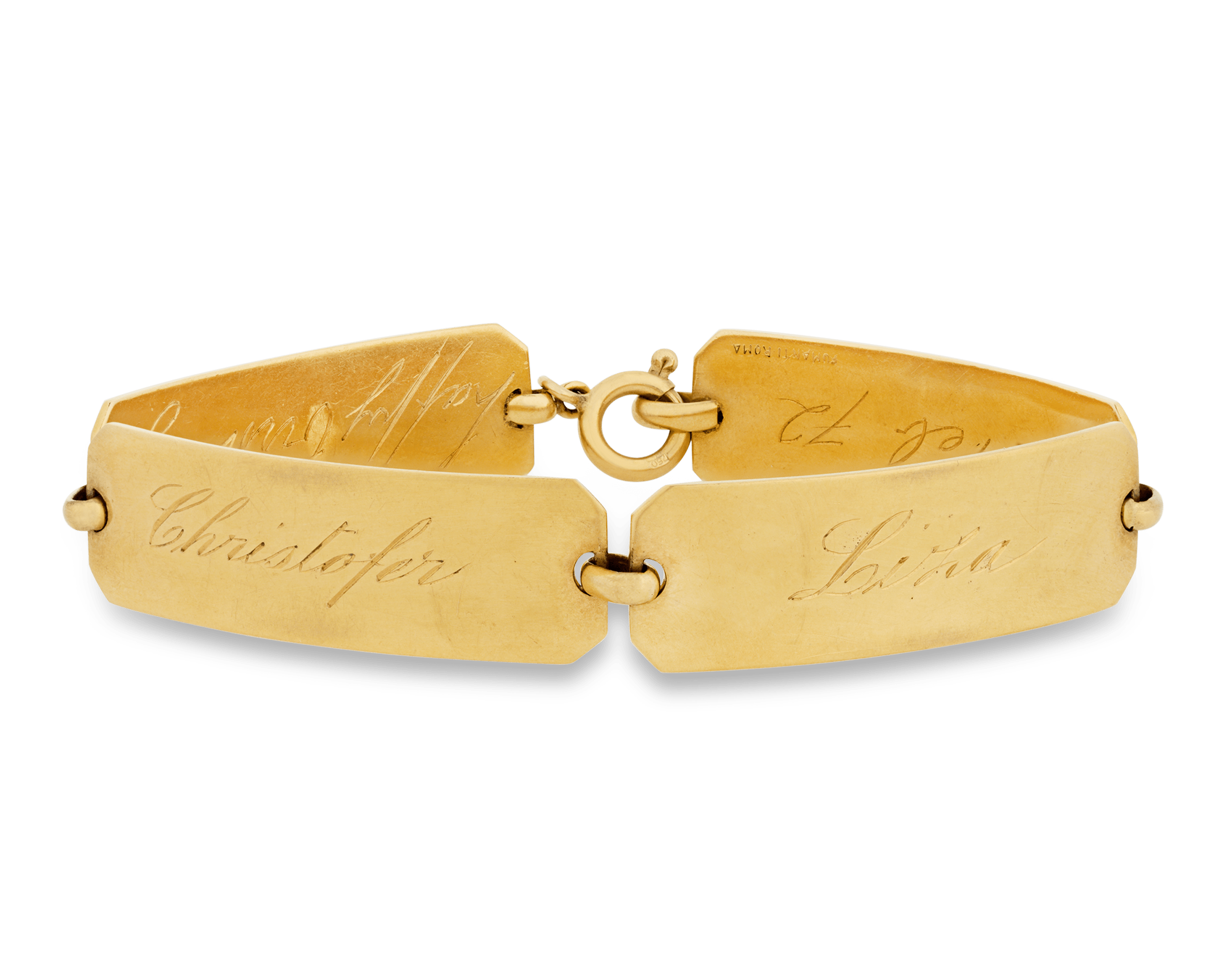 Elizabeth Taylor's Gold Bracelet