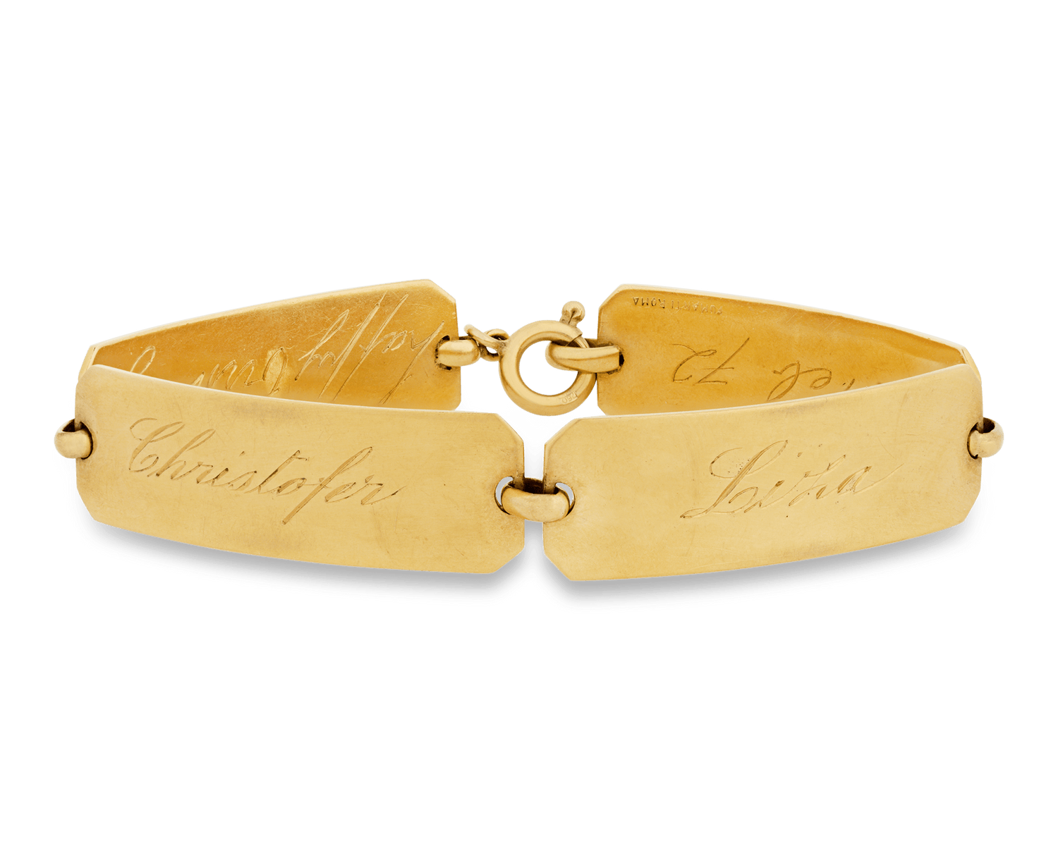 Elizabeth Taylor's Gold Bracelet