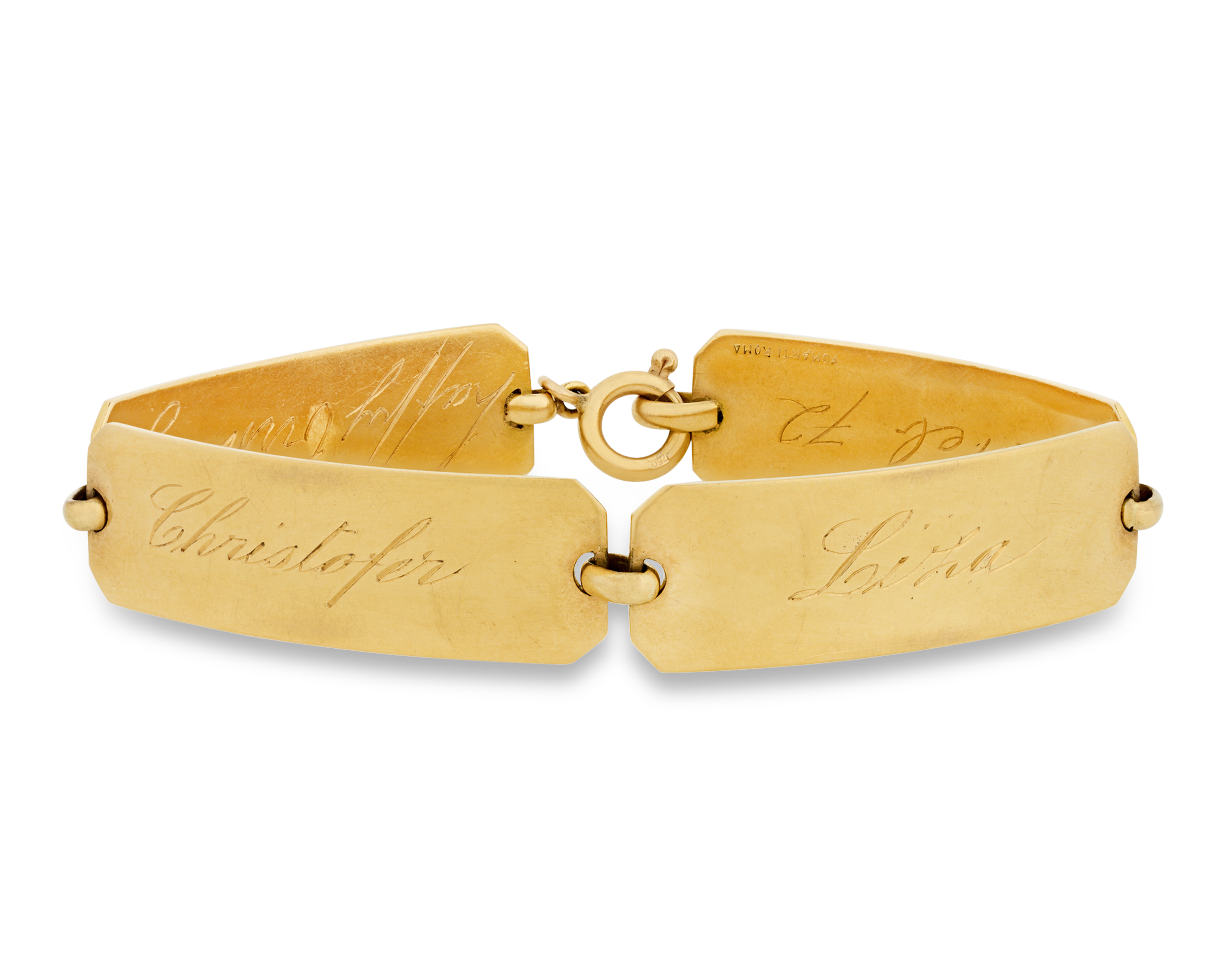 Elizabeth Taylor's Gold Bracelet