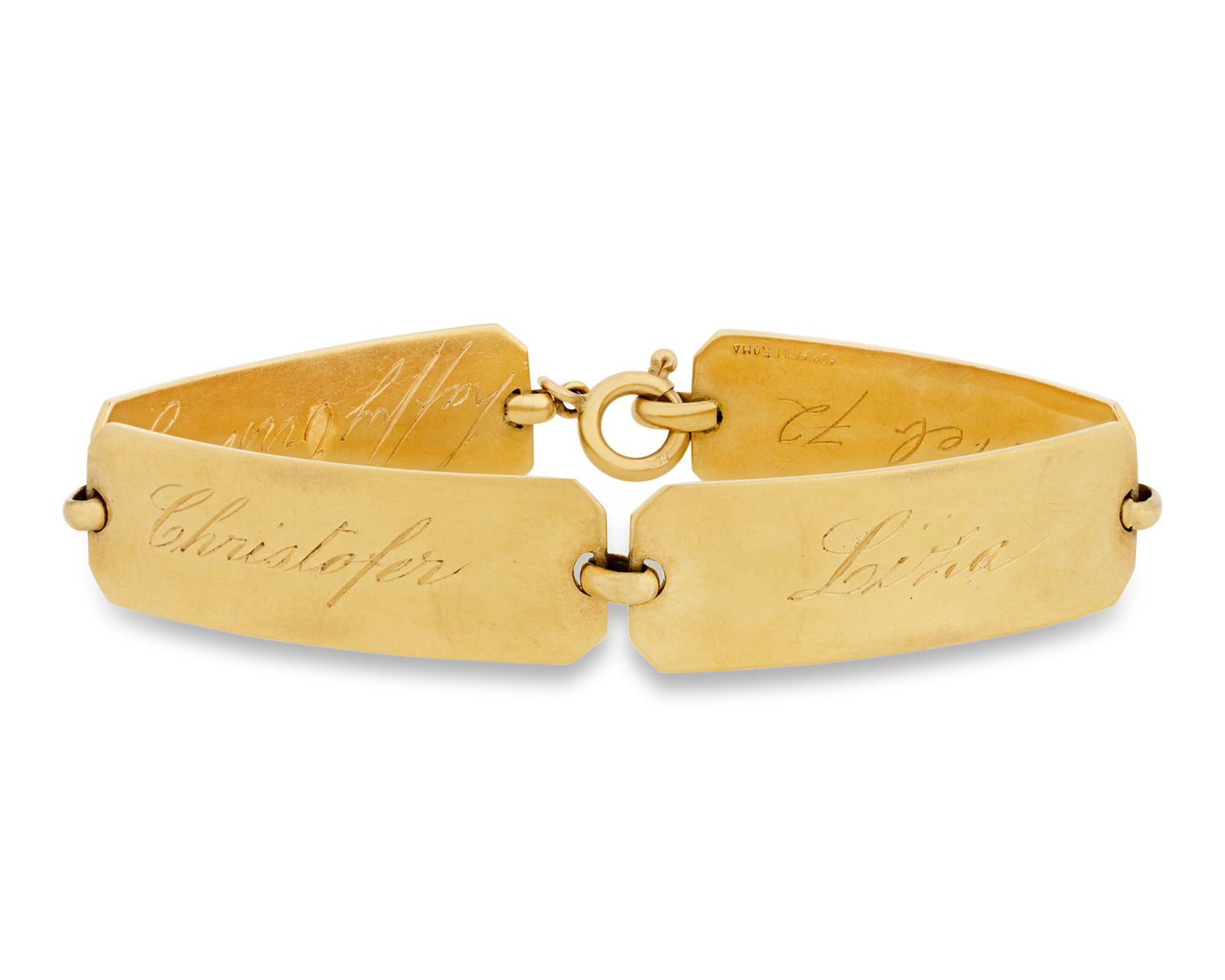 Elizabeth Taylor's Gold Bracelet