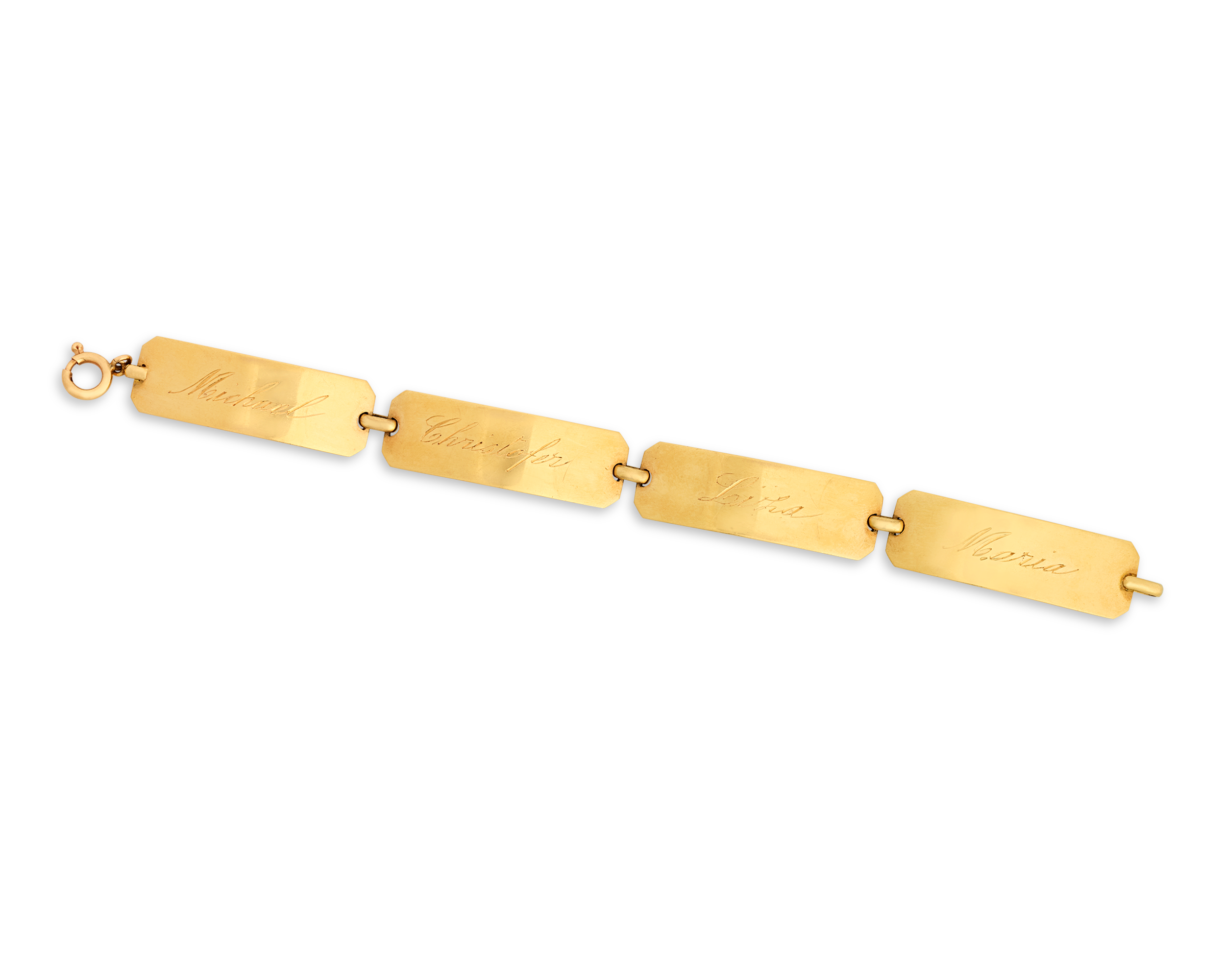 Elizabeth Taylor's Gold Bracelet