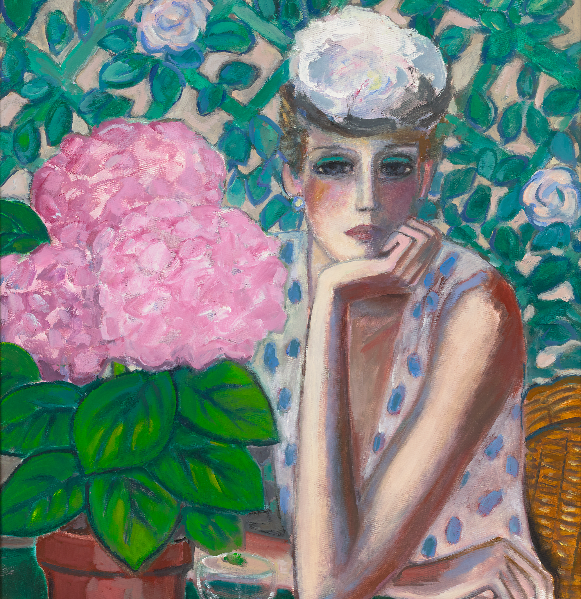 L'Hortensia by Jean Pierre Cassigneul