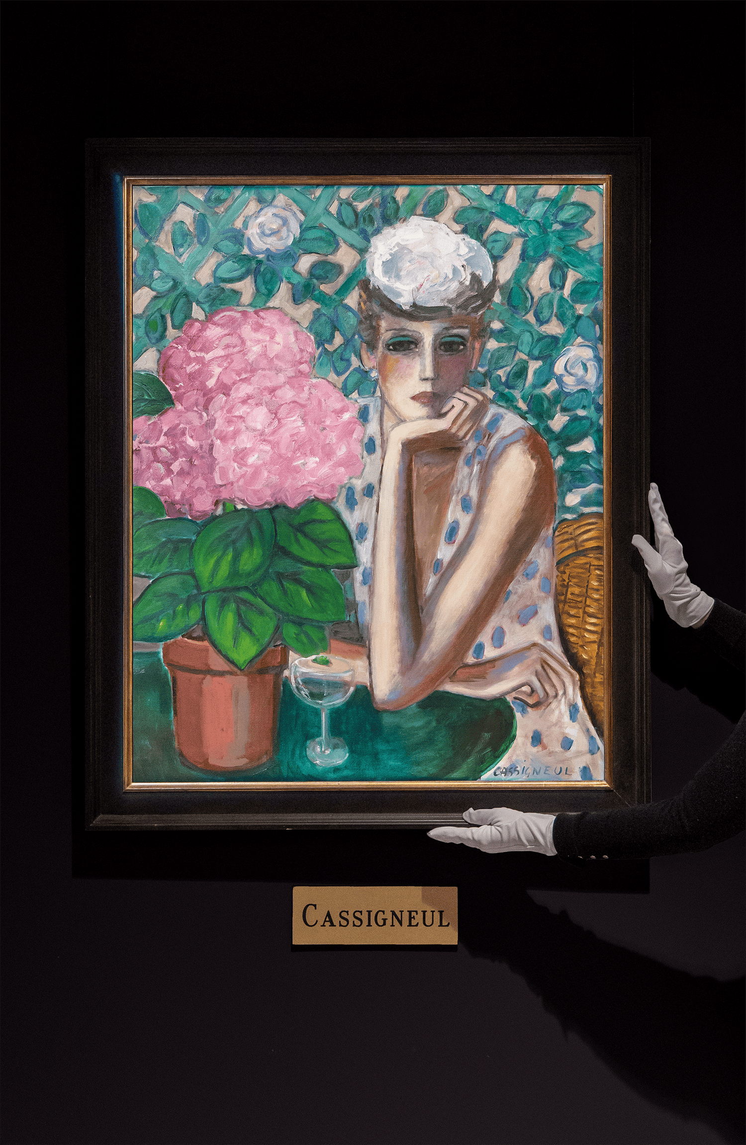 L'Hortensia by Jean Pierre Cassigneul