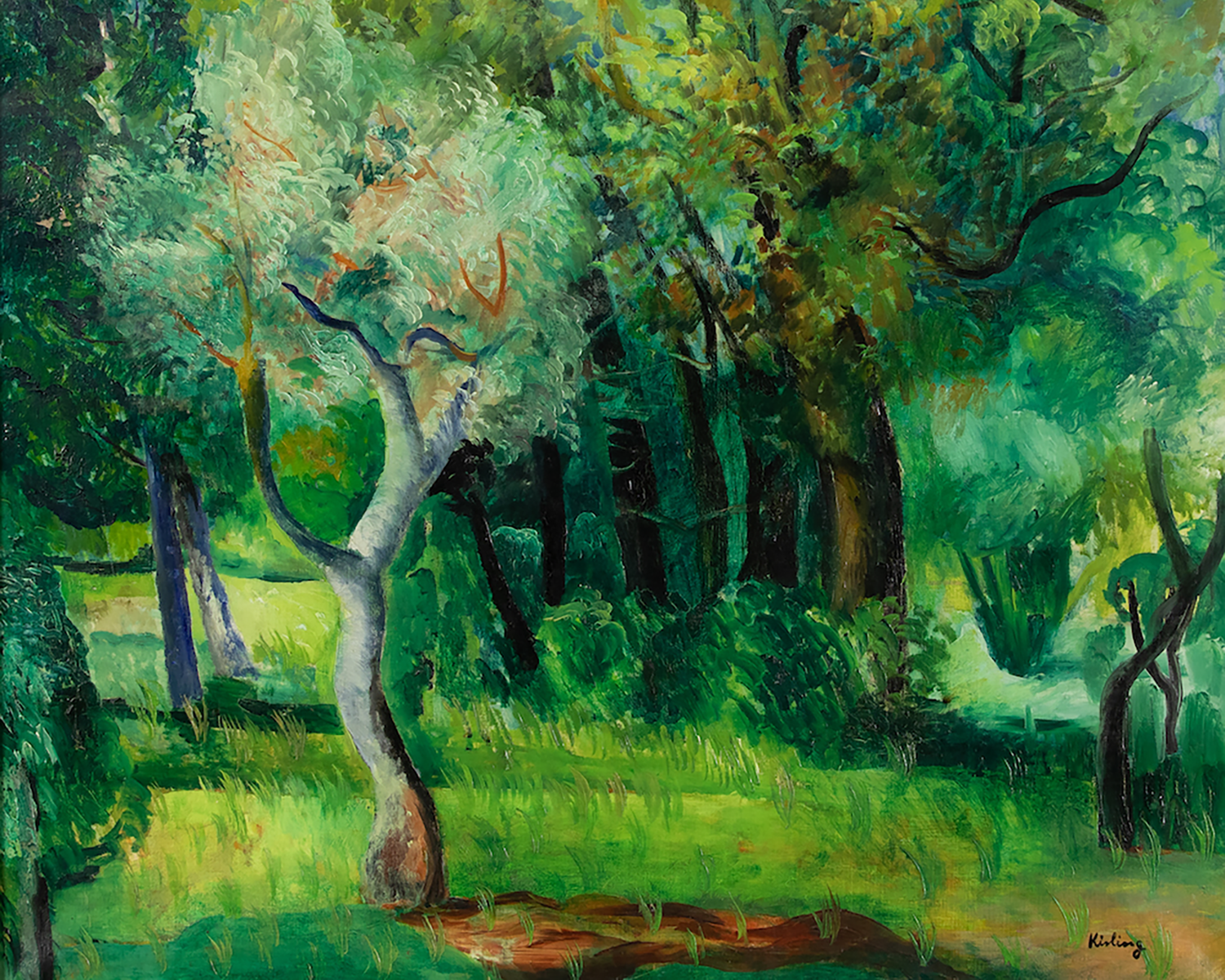 Paysage de Provence by Moïse Kisling