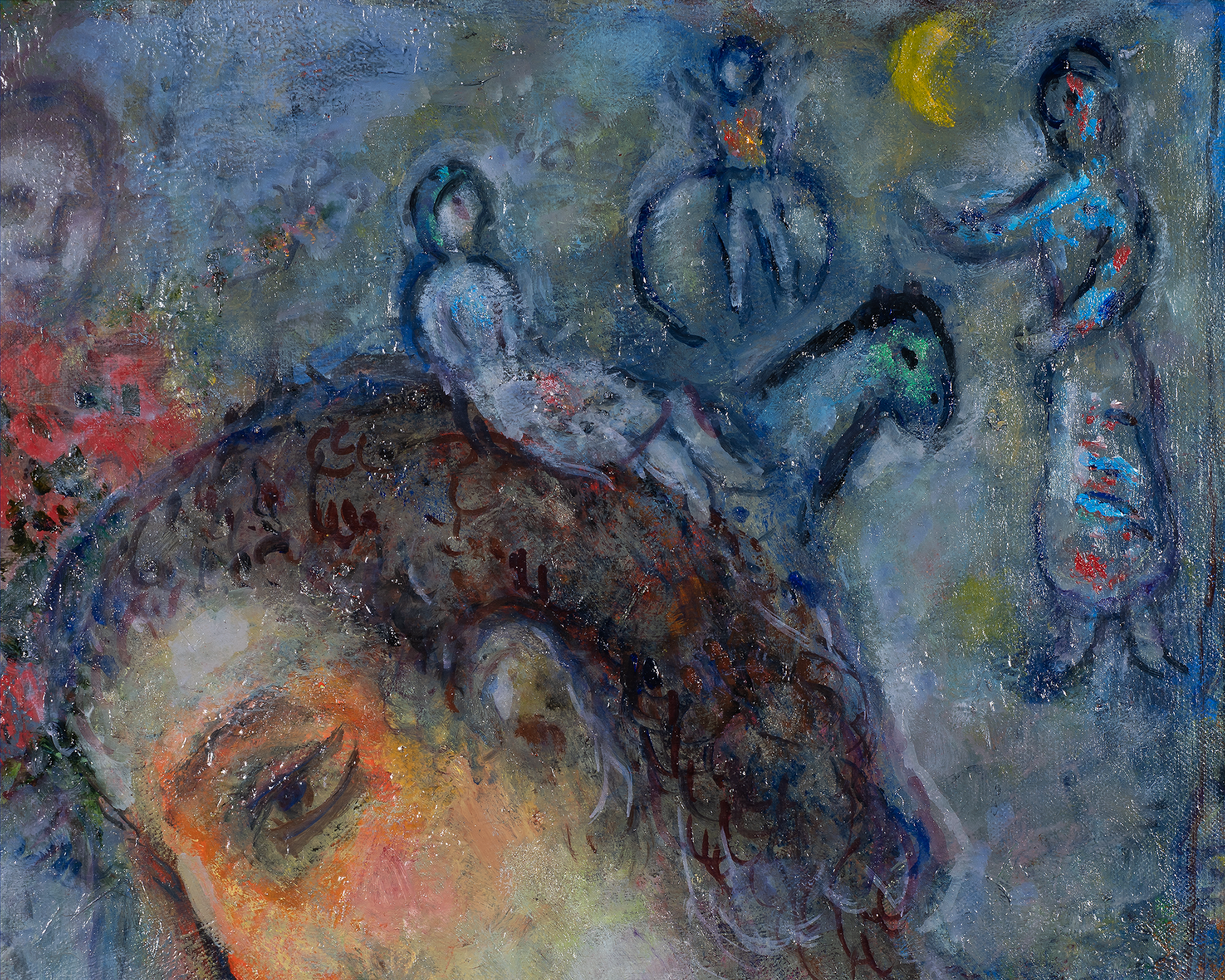 Autoportrait du peintre by Marc Chagall