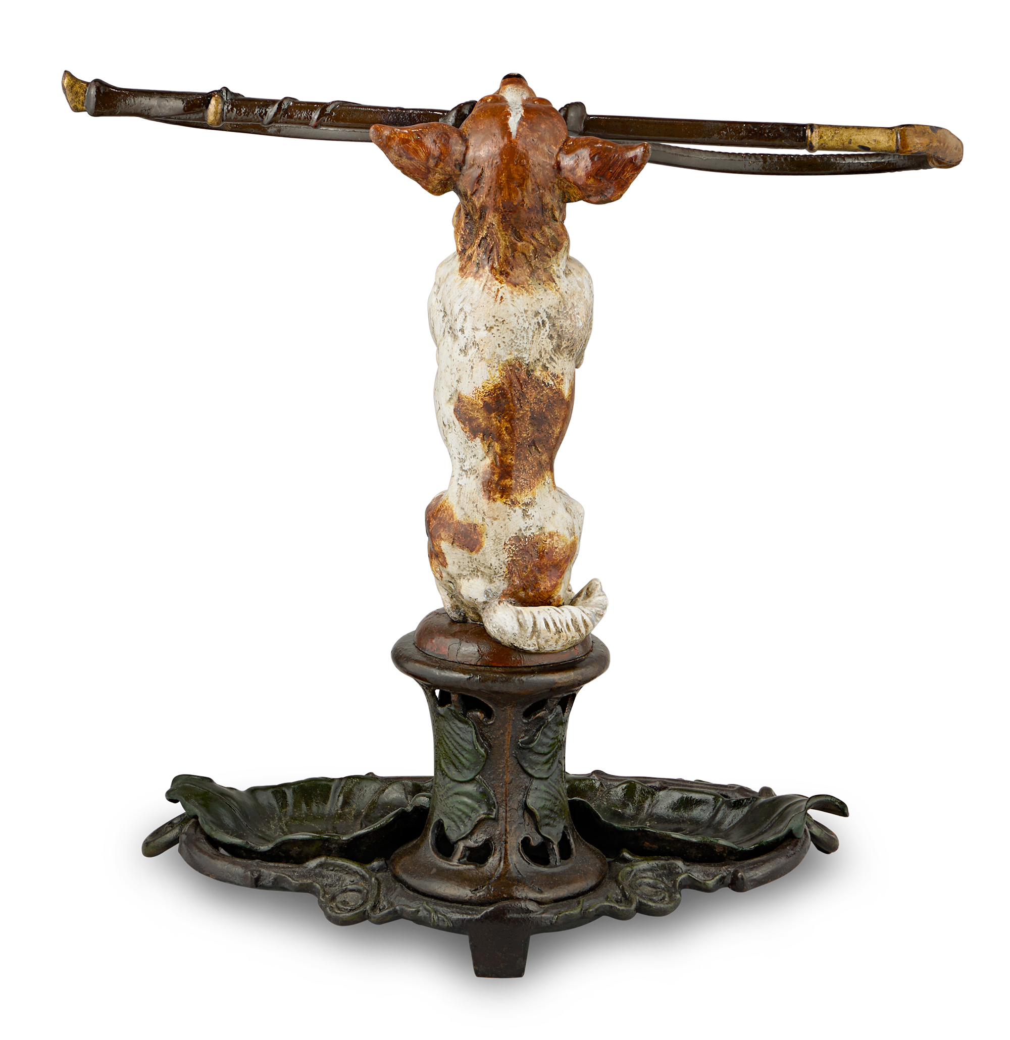 Victorian Chihuahua Cane Stand by Coalbrookdale