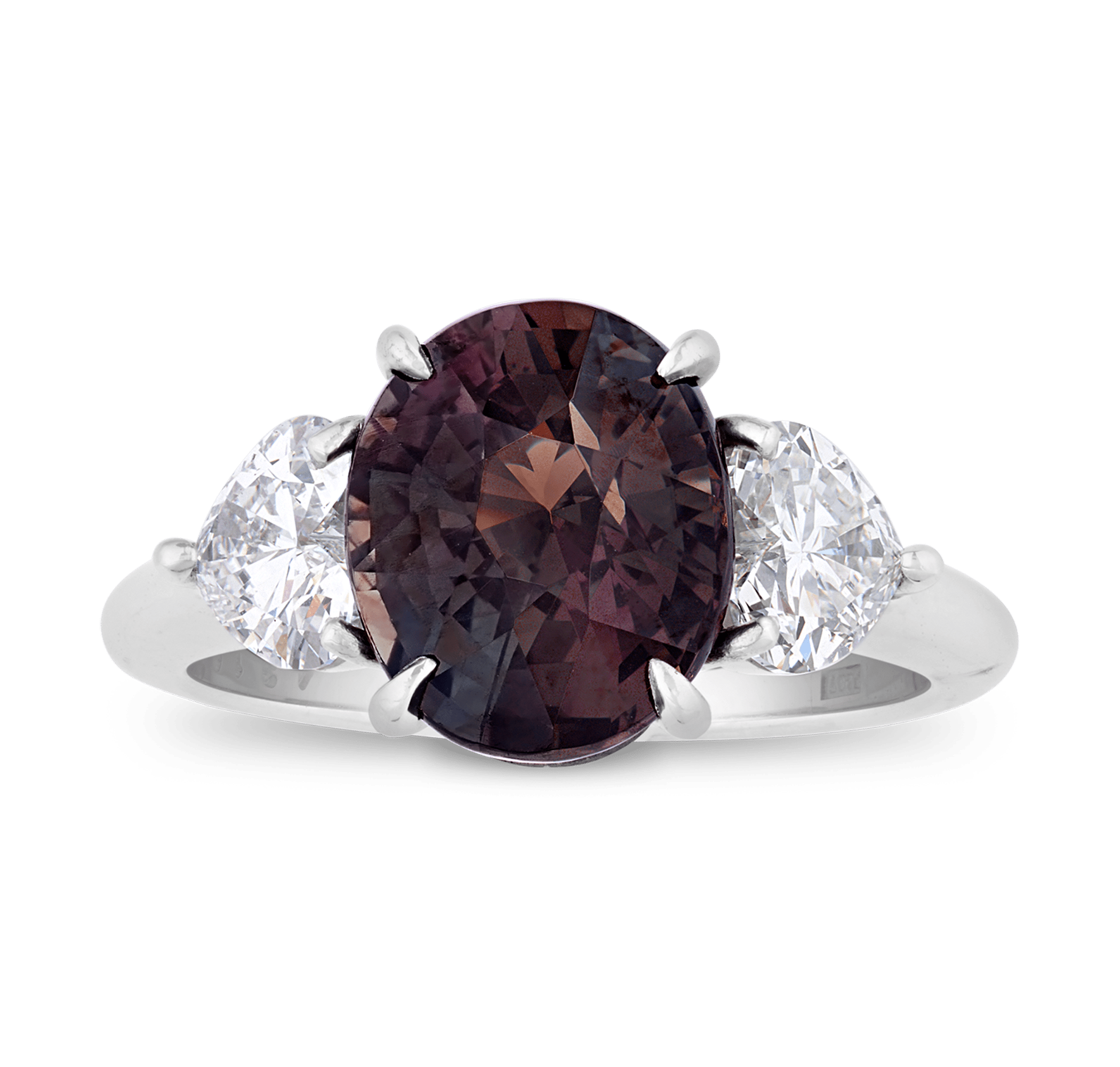 Color Change Alexandrite Ring, 4.28 carats