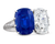 Kashmir Sapphire and Golconda Diamond Ring