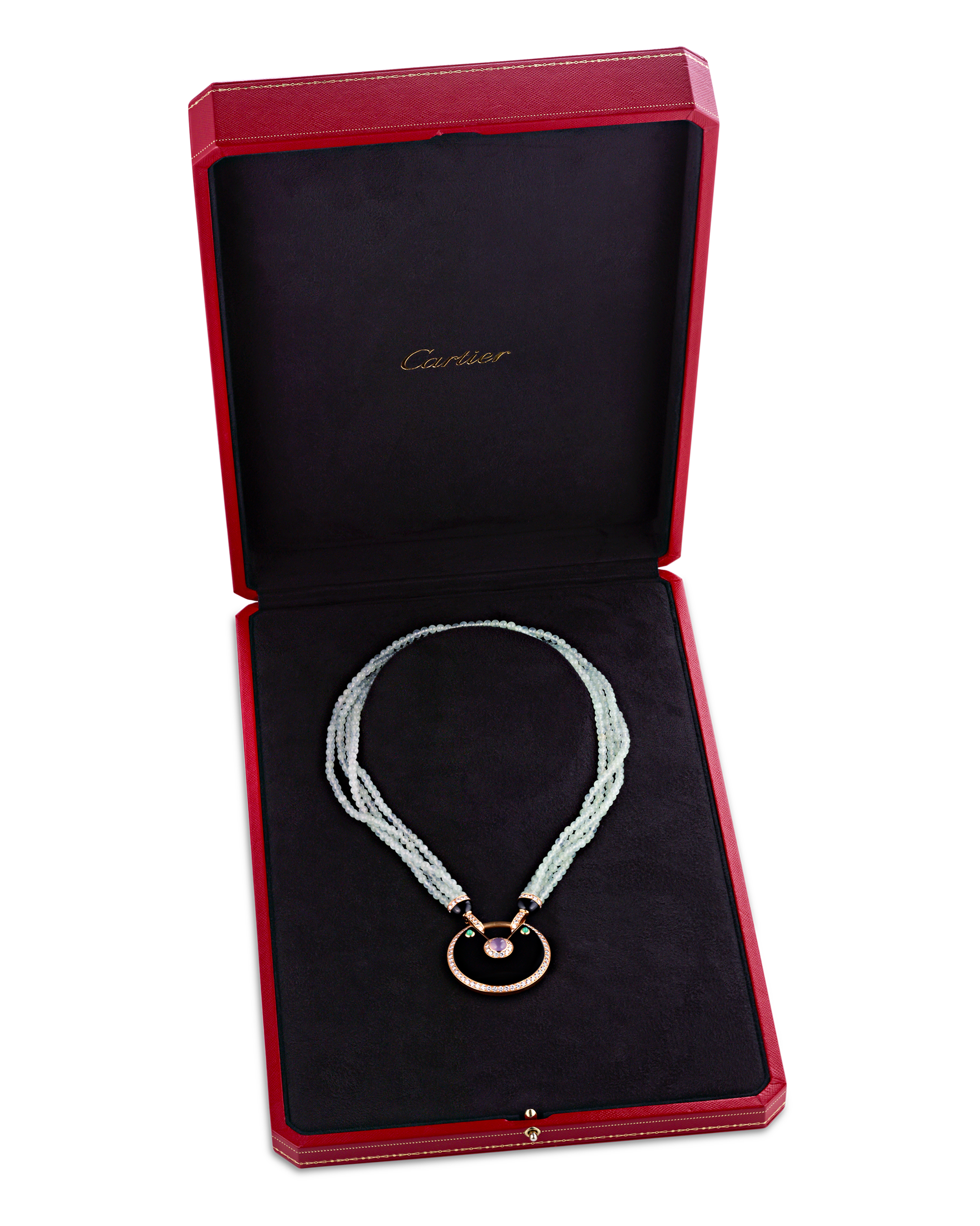 Cartier Évasion Joaillière Amulet Diamond Necklace, 4.40 carats