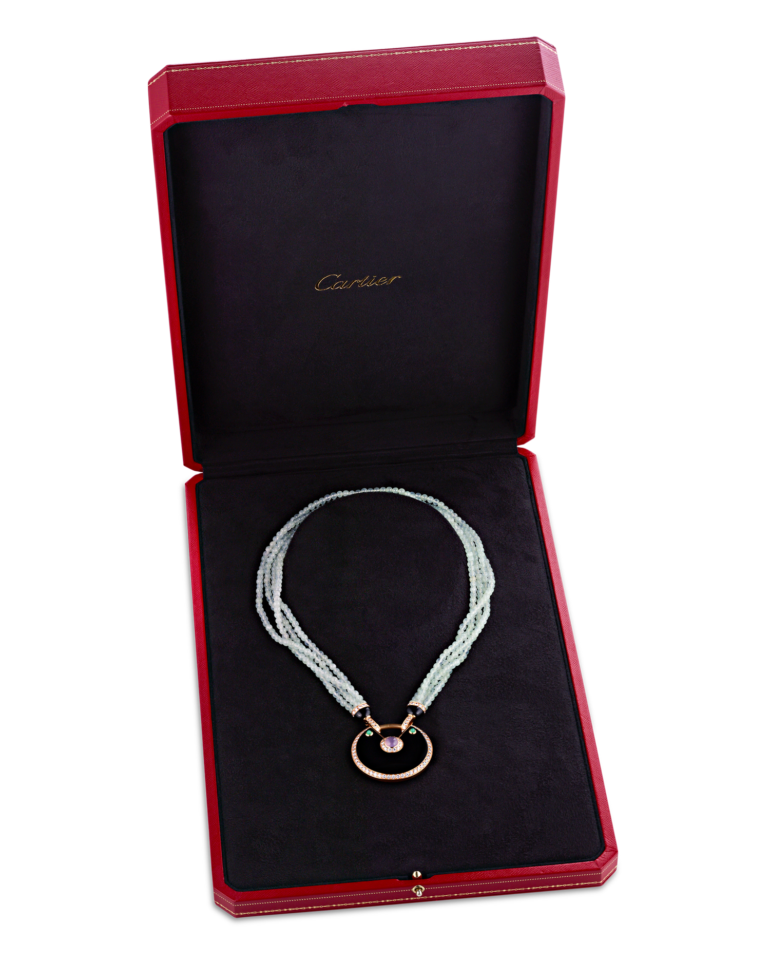 Cartier Évasion Joaillière Amulet Diamond Necklace, 4.40 carats