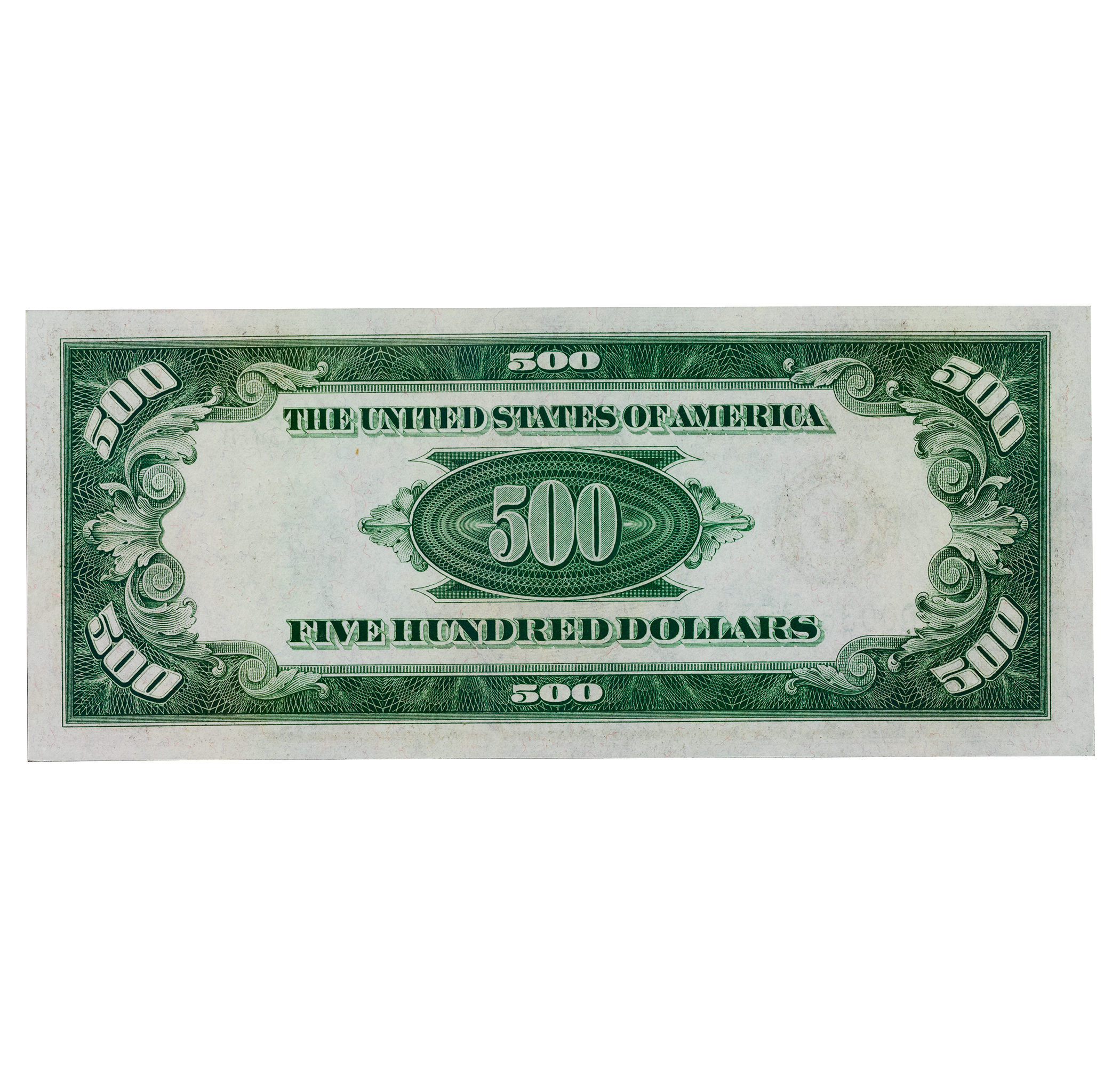 U.S. $500 Federal Reserve Note: PMG Grade 65EPQ