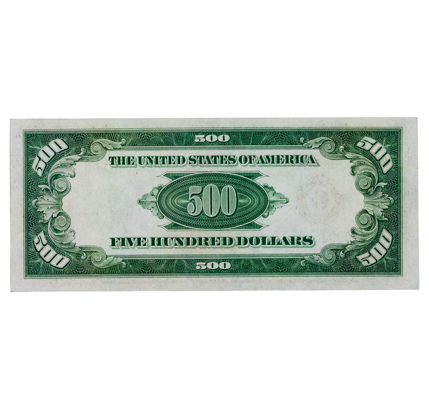 U.S. $500 Federal Reserve Note: PMG Grade 65EPQ