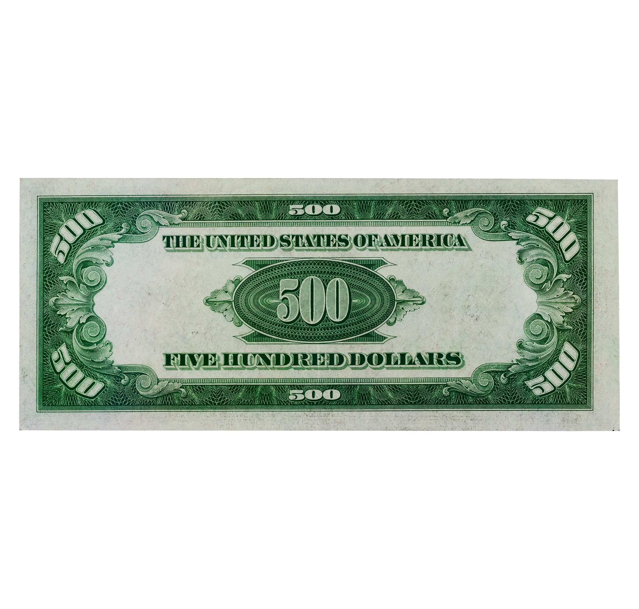 U.S. Federal Reserve Note $500