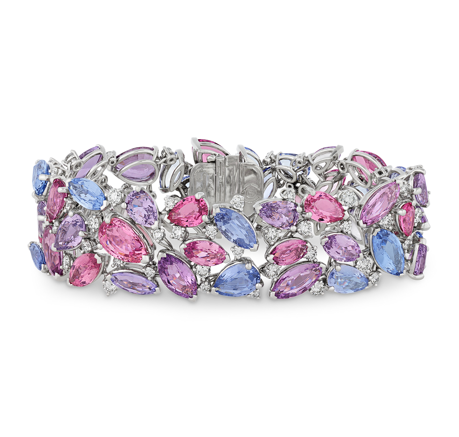 Oscar Heyman Untreated Spinel Bracelet,  70.19 carats