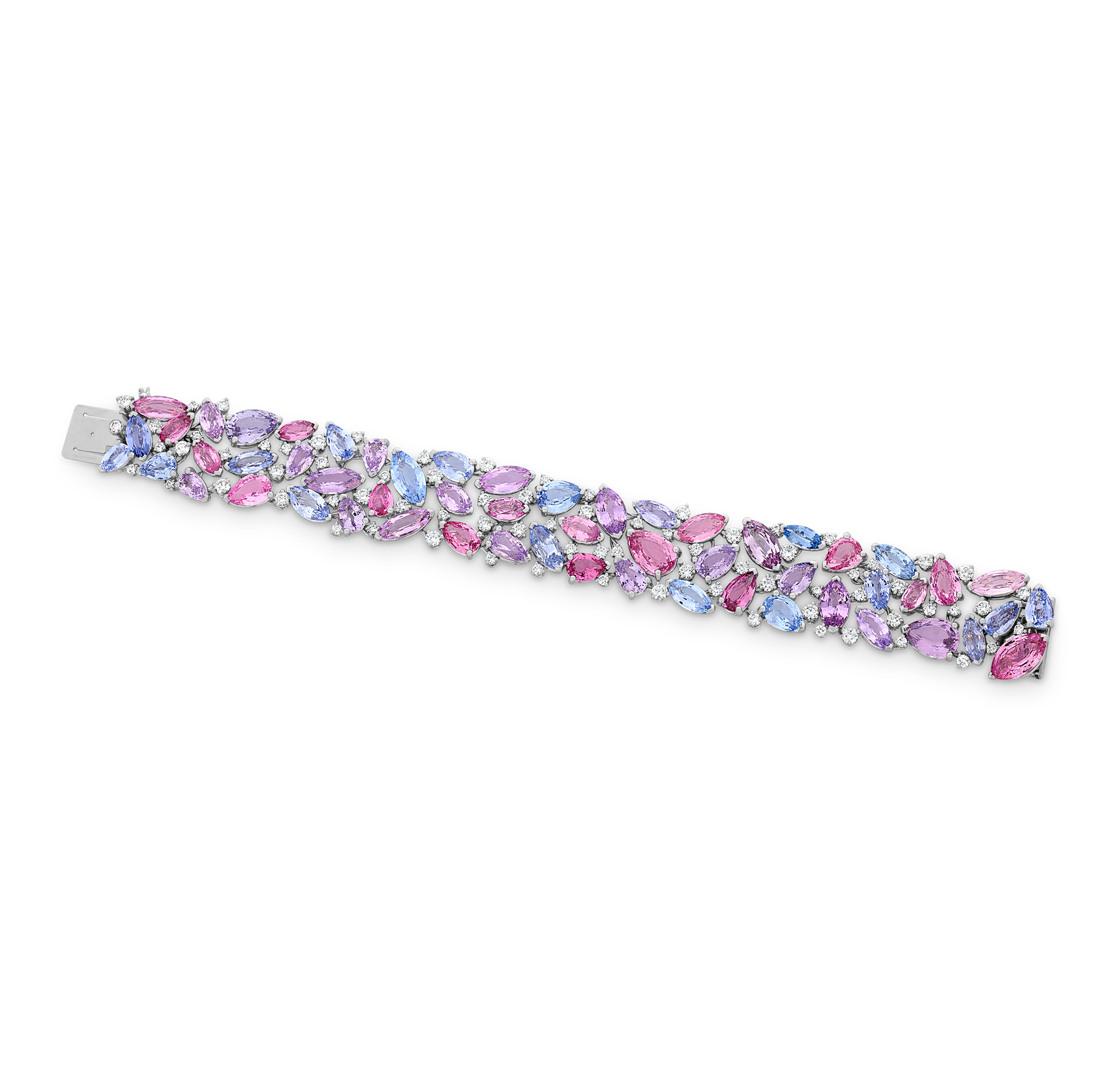 Oscar Heyman Untreated Spinel Bracelet,  70.19 carats