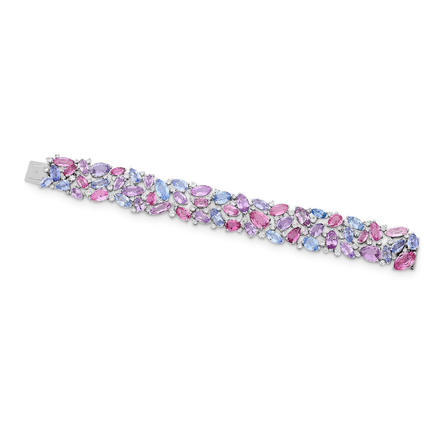 Oscar Heyman Untreated Spinel Bracelet,  70.19 carats