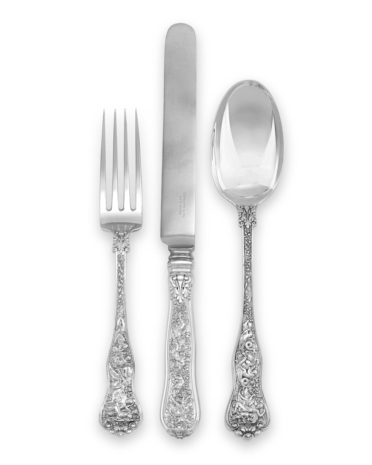 Tiffany & Co. Olympian Flatware Service for 12