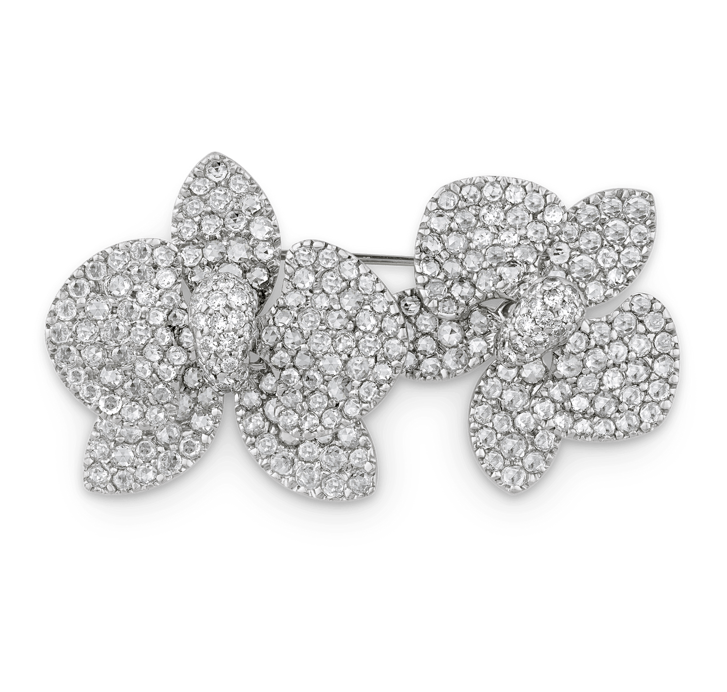 Elizabeth Taylor's Diamond Orchid Brooch, 7.76 carats