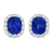 Cartier Ceylon Sapphire Earrings, 50.75 carats