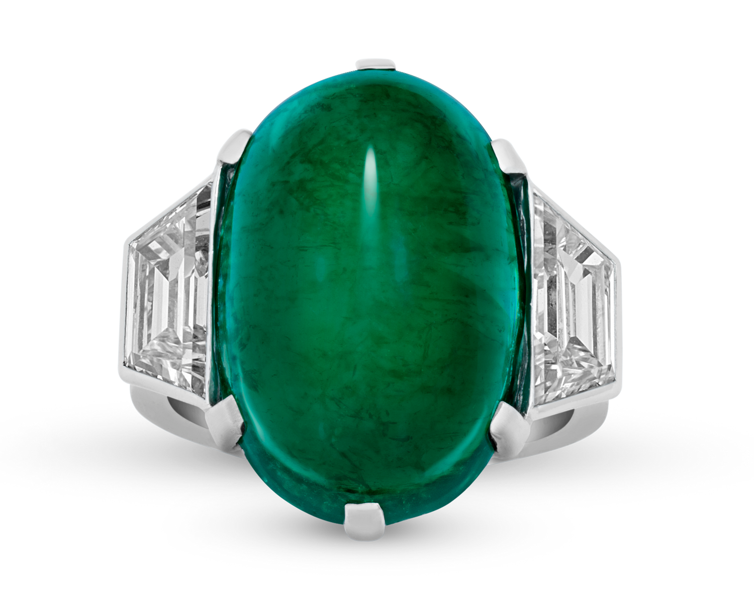 Tiffany & Co. Colombian Emerald Ring, 13.43 carats