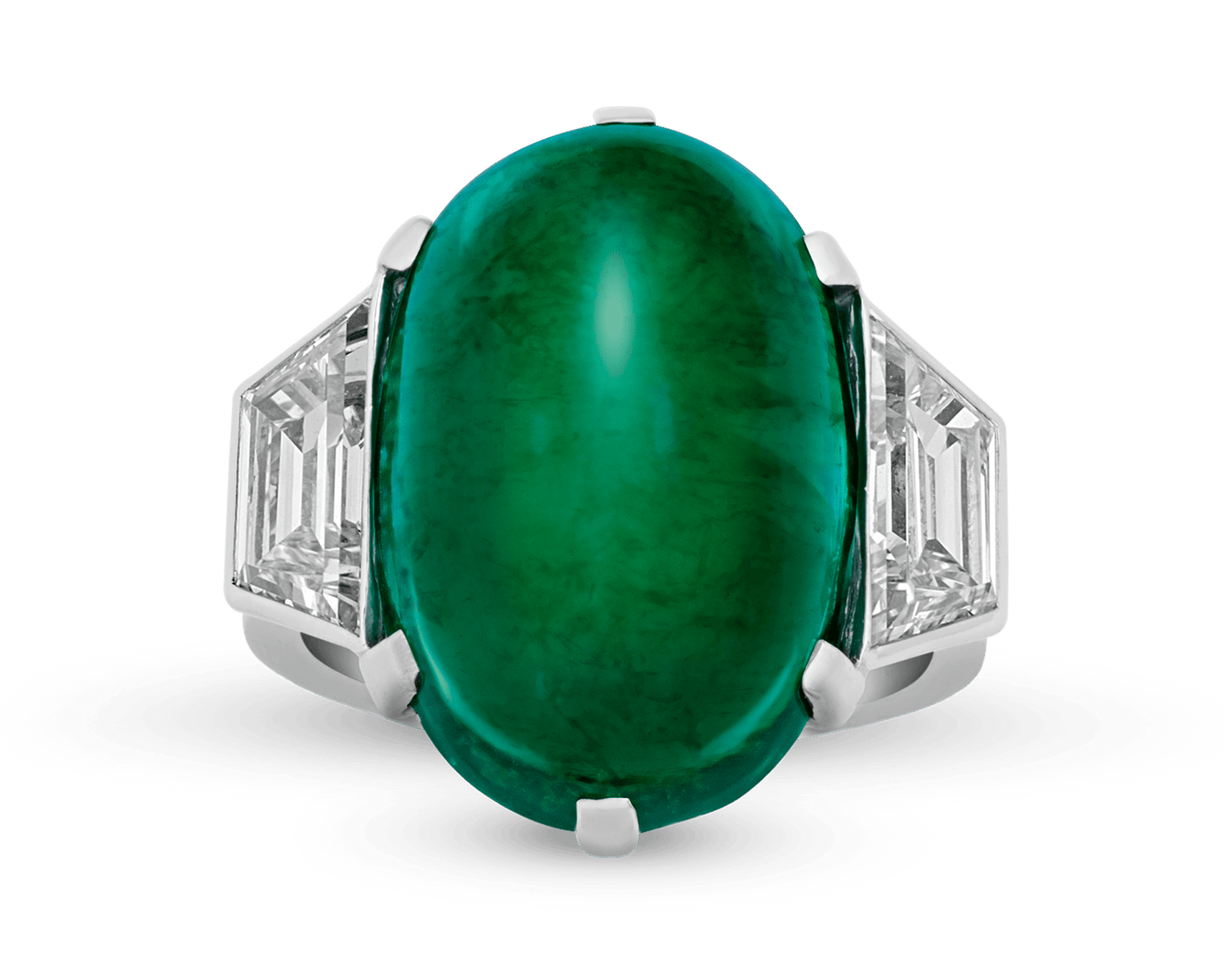 Tiffany & Co. Colombian Emerald Ring, 13.43 carats