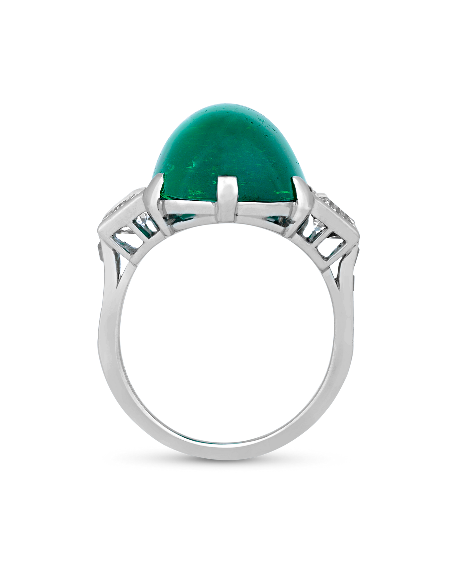 Tiffany & Co. Colombian Emerald Ring, 13.43 carats