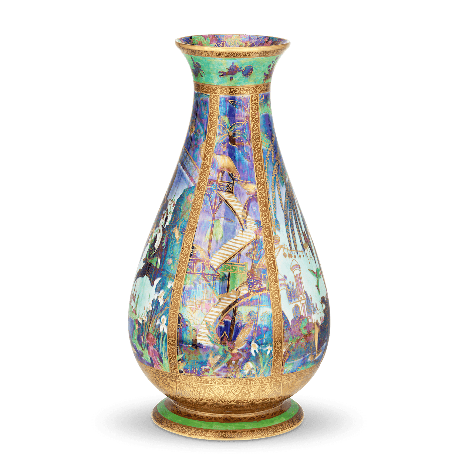 Wedgwood Fairyland Lustre Pillar Vase