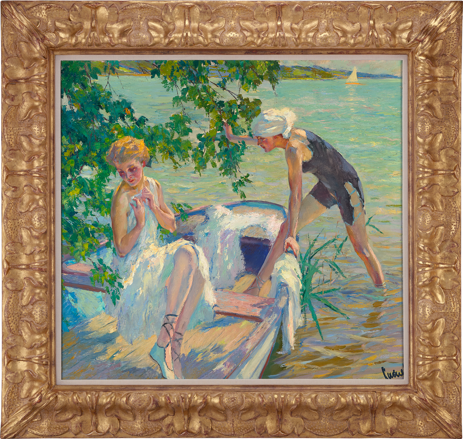 The Bathing Hour by Edward Alfred Cucuel