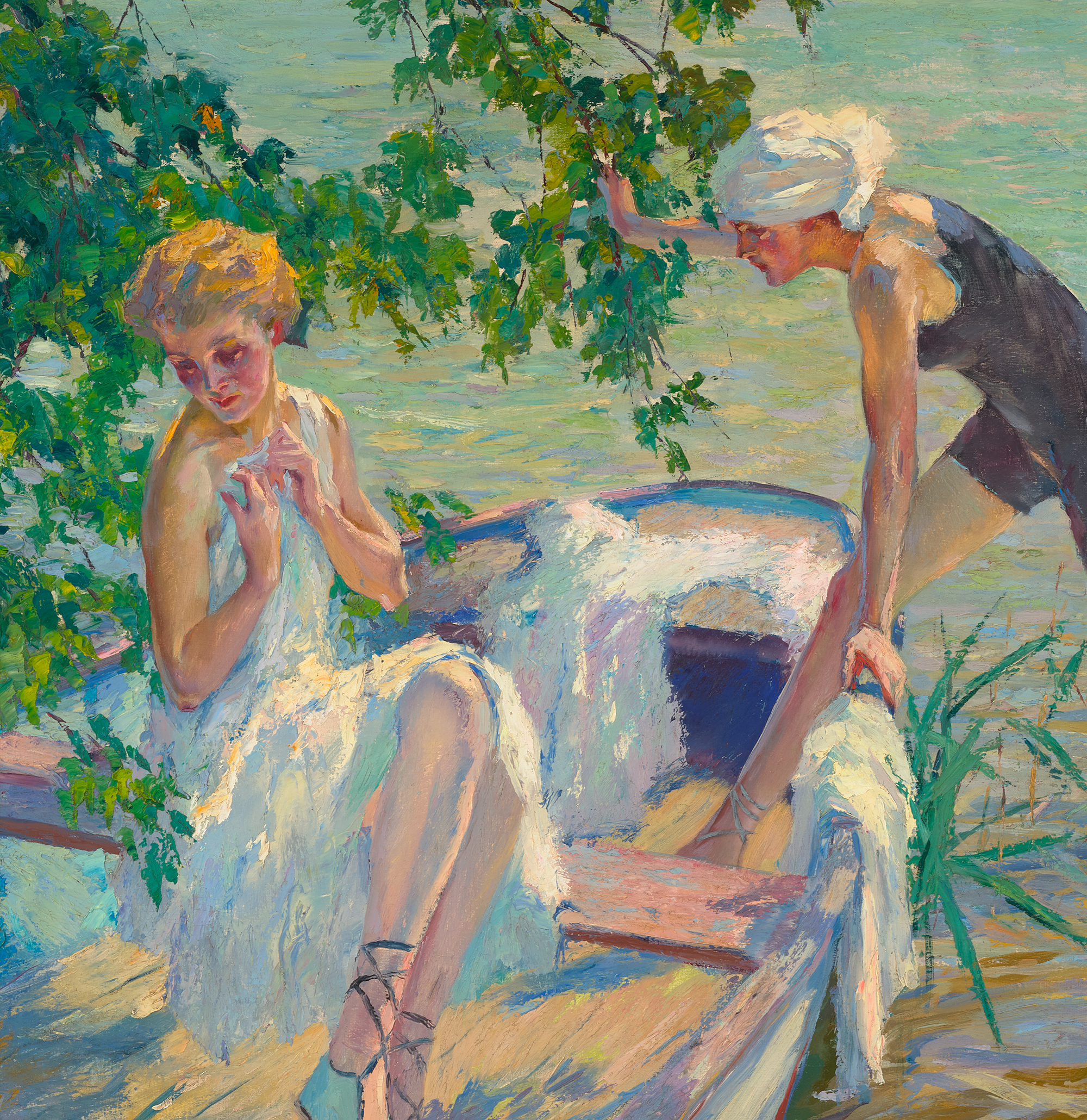 The Bathing Hour by Edward Alfred Cucuel