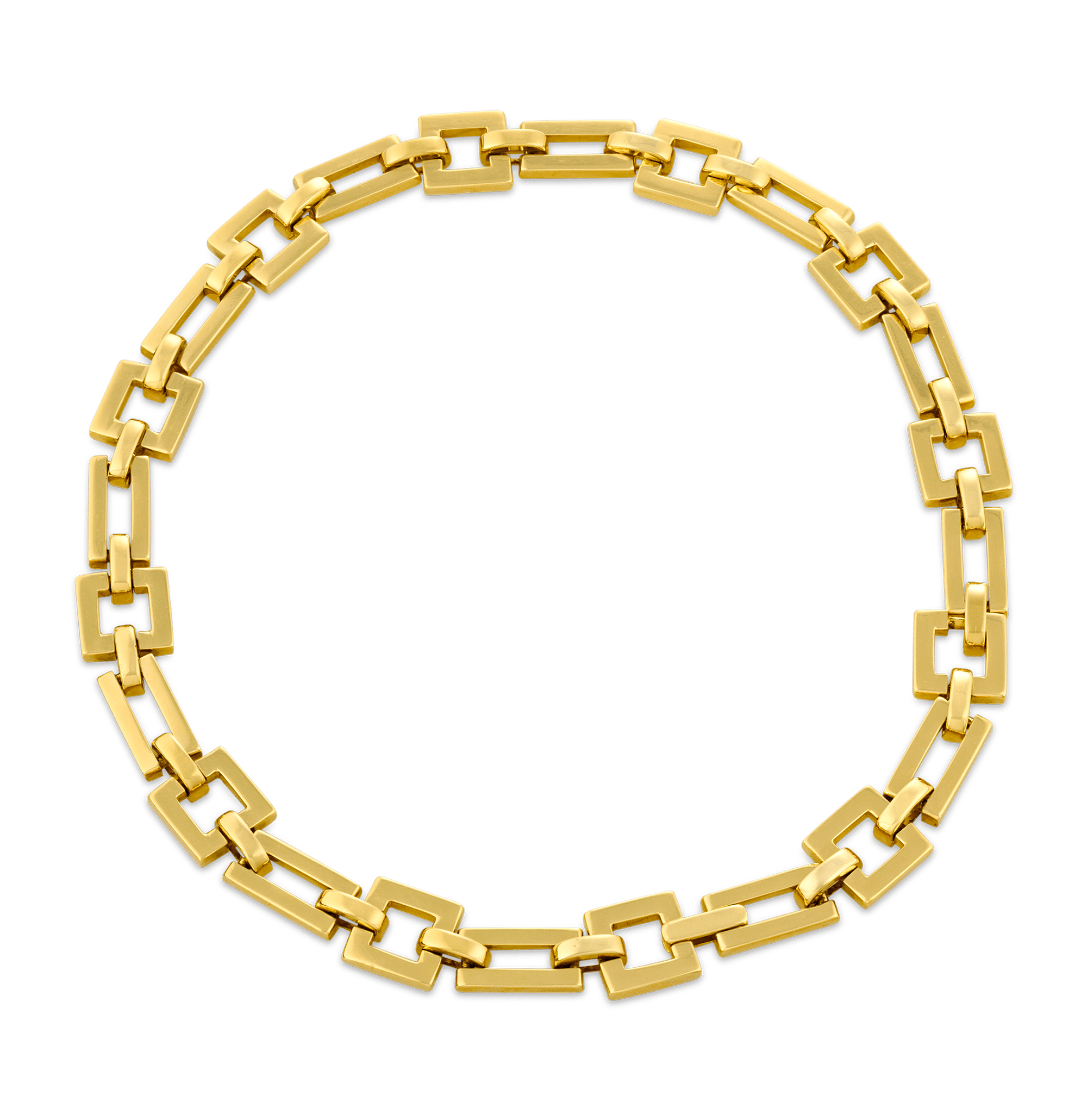 David Webb Convertible 18K Yellow Gold Chain