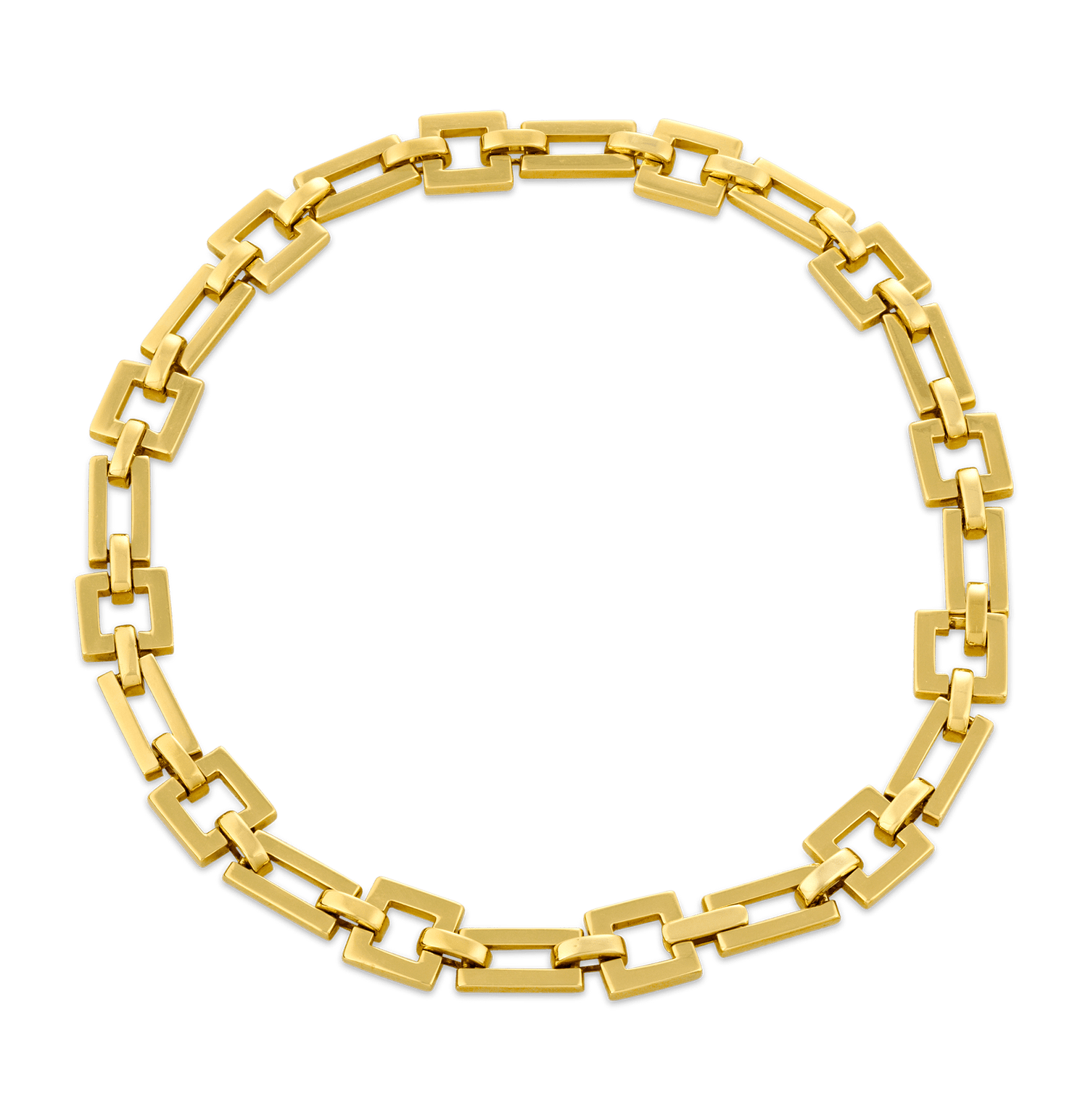 David Webb Convertible 18K Yellow Gold Chain